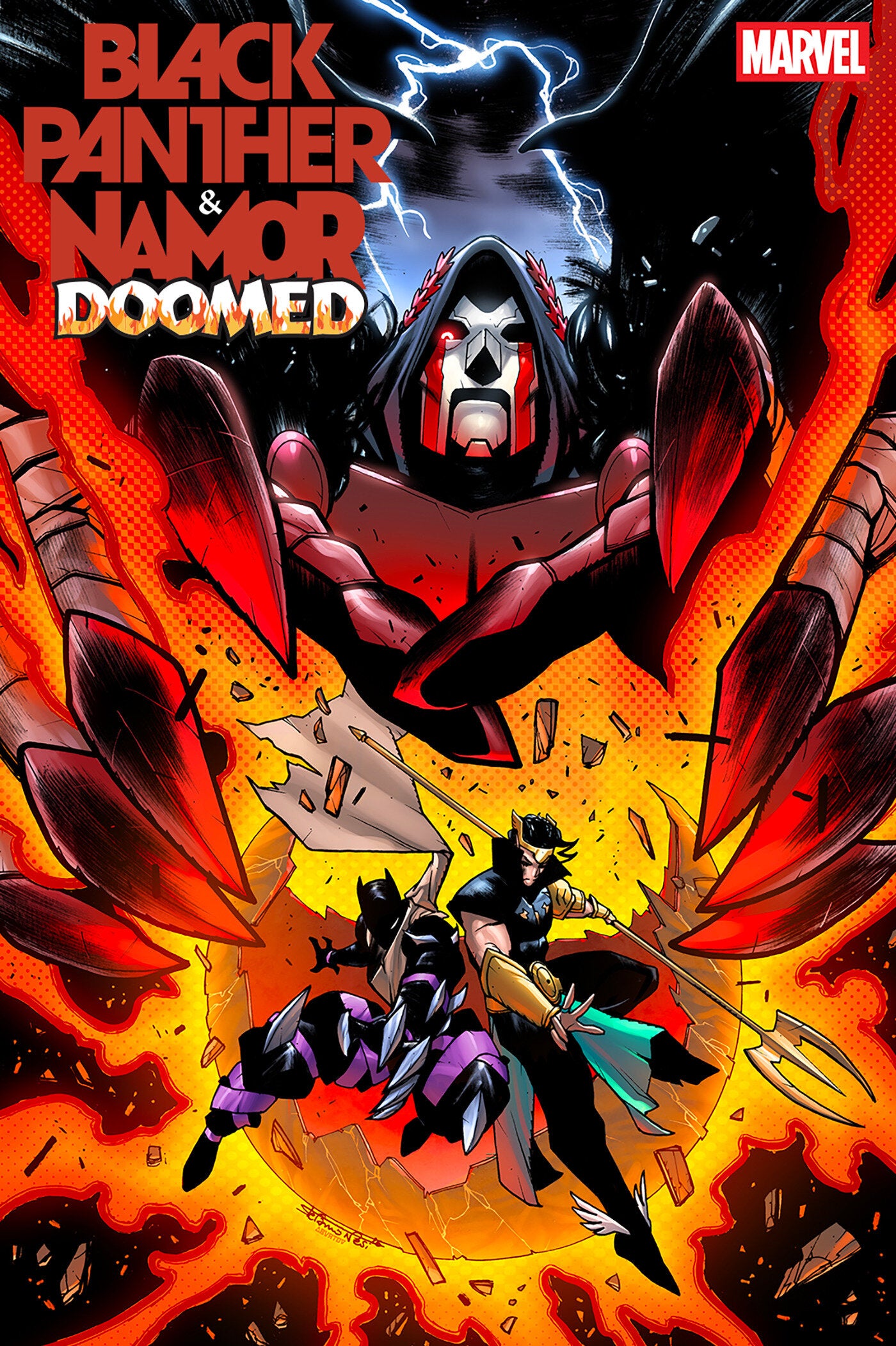Black Panther/Namor: Doomed #2 Stefano Nesi Variant | L.A. Mood Comics and Games