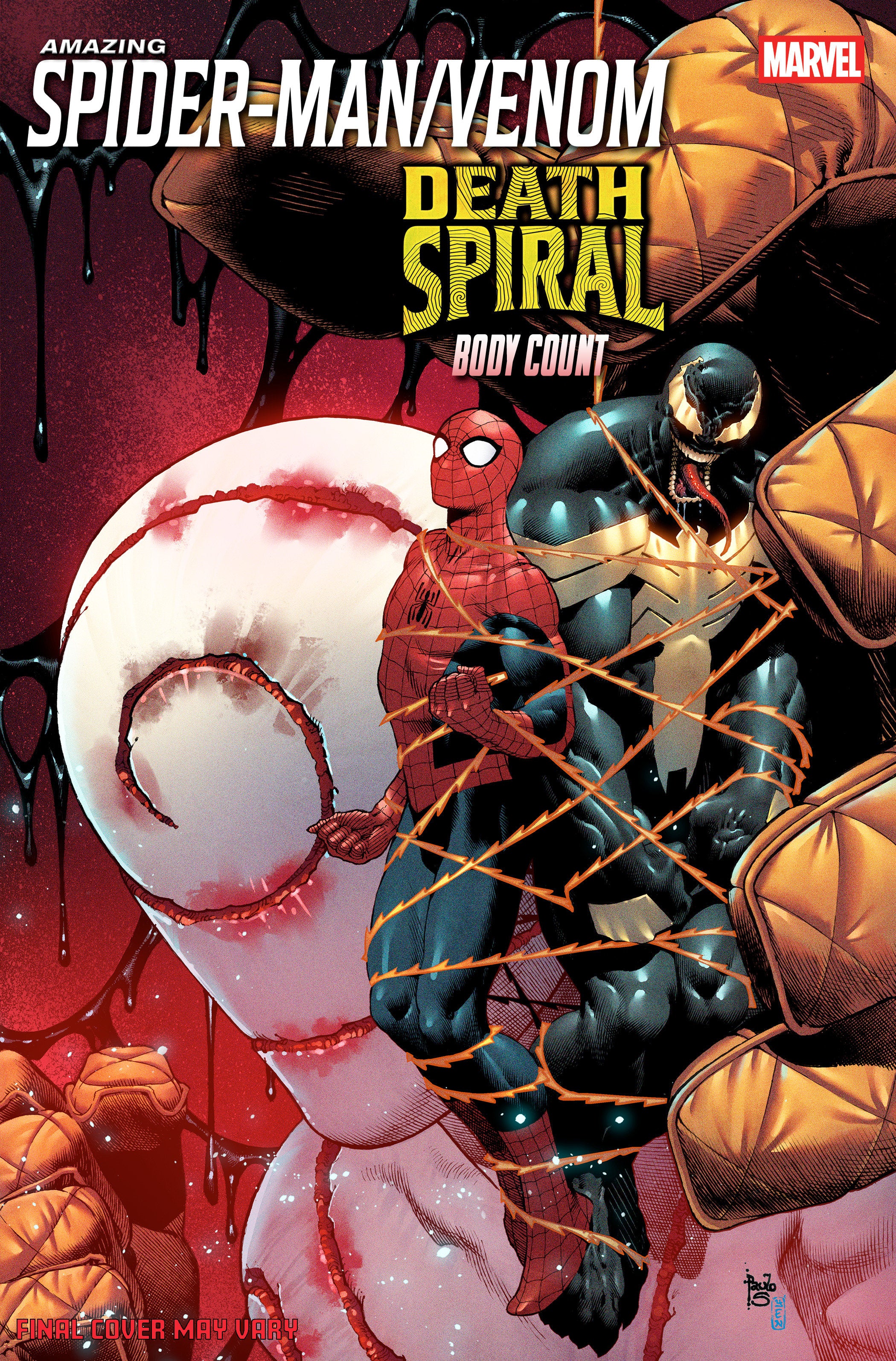 Amazing Spider-Man/Venom: Death Spiral   Body Count #1 Paulo Siqueira Variant [Ds] | L.A. Mood Comics and Games