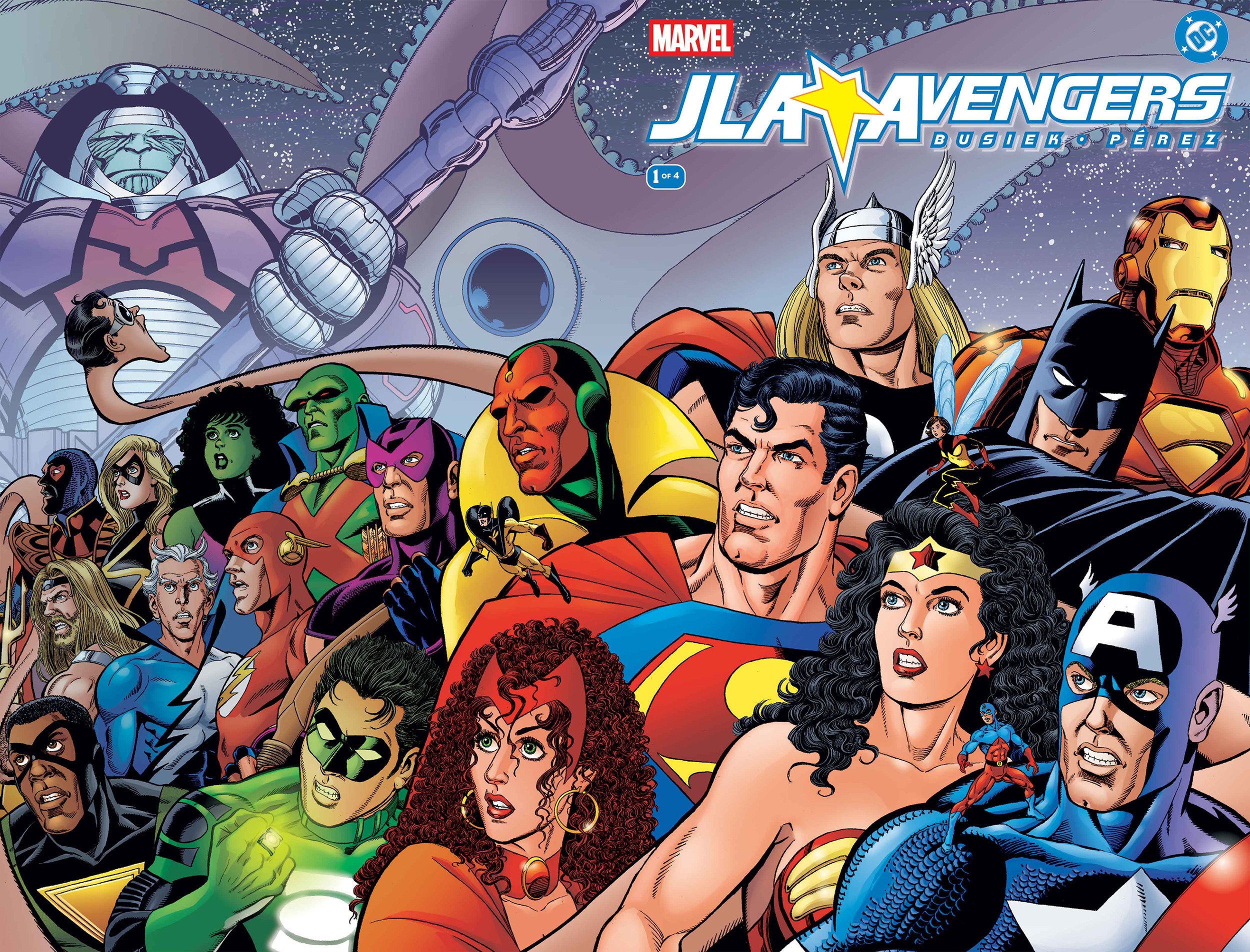 JLA/Avengers #1 Facsimile Edition Foil Wraparound Variant | L.A. Mood Comics and Games