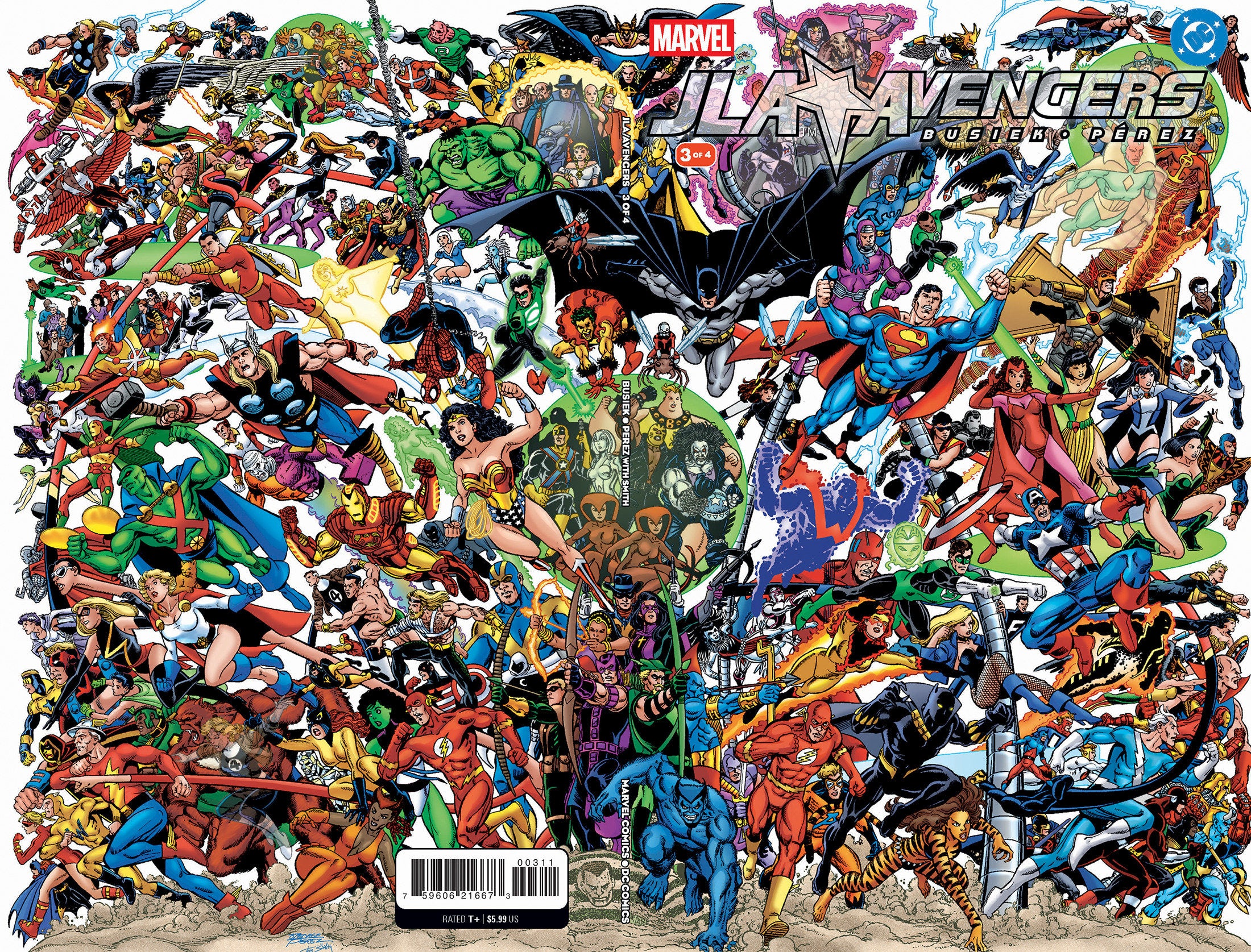 JLA/Avengers #3 Facsimile Edition Wraparound Cover | L.A. Mood Comics and Games