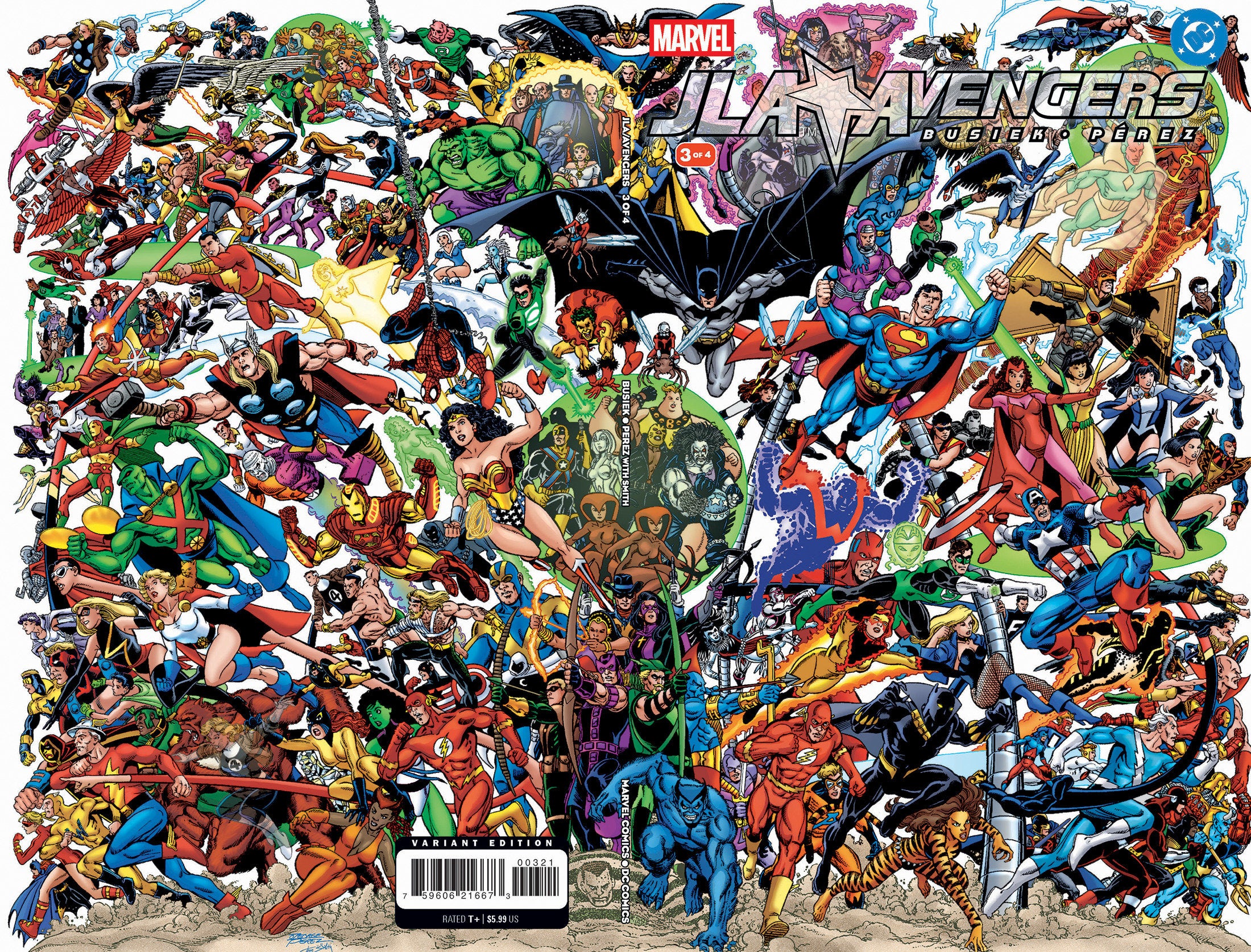 JLA/Avengers #3 Facsimile Edition Foil Wraparound Variant | L.A. Mood Comics and Games