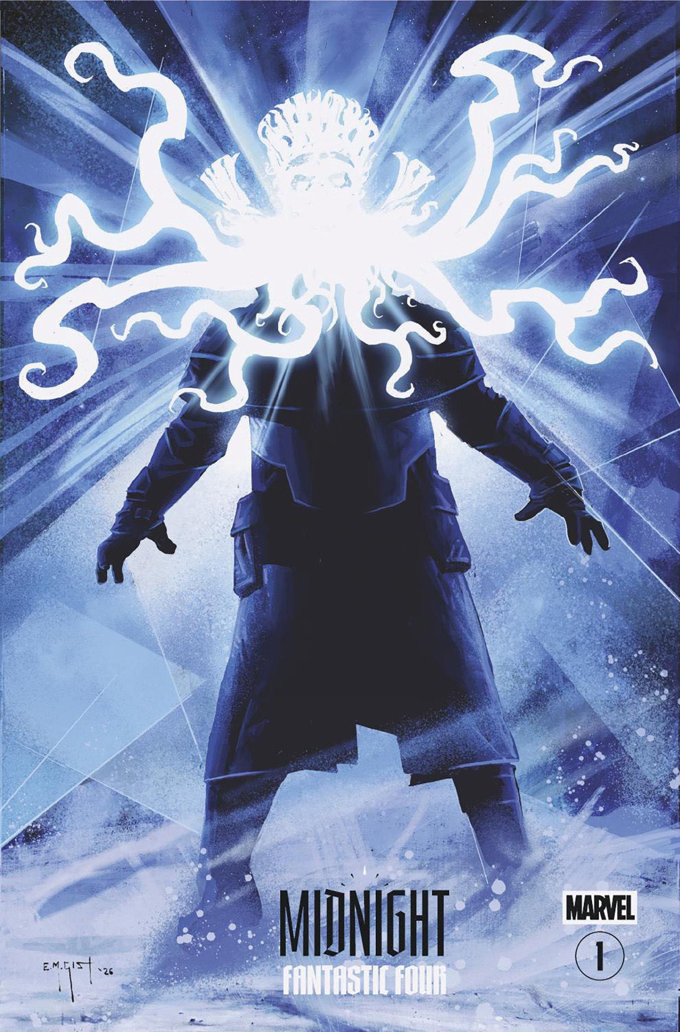 Midnight Fantastic Four #1 Cover D E.M. Gist Midnight Horror Homage Variant | L.A. Mood Comics and Games
