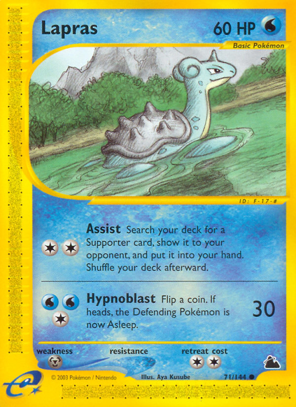 Lapras (71/144) [Skyridge] | L.A. Mood Comics and Games