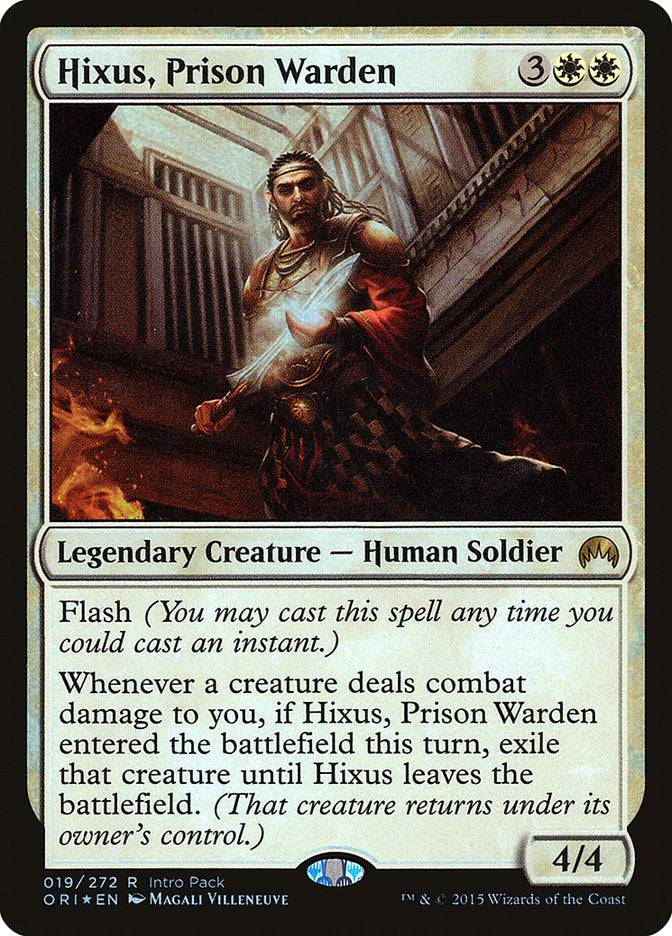 Hixus, Prison Warden (Intro Pack) [Magic Origins Promos] | L.A. Mood Comics and Games