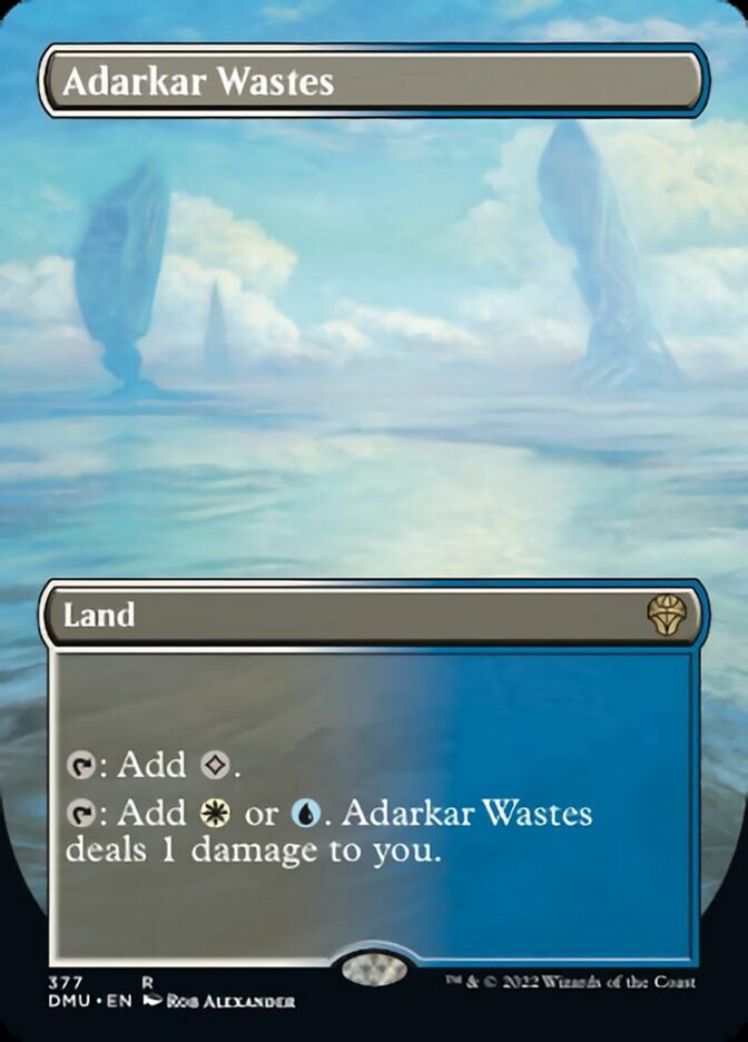 Adarkar Wastes (Borderless Alternate Art) [Dominaria United] | L.A. Mood Comics and Games
