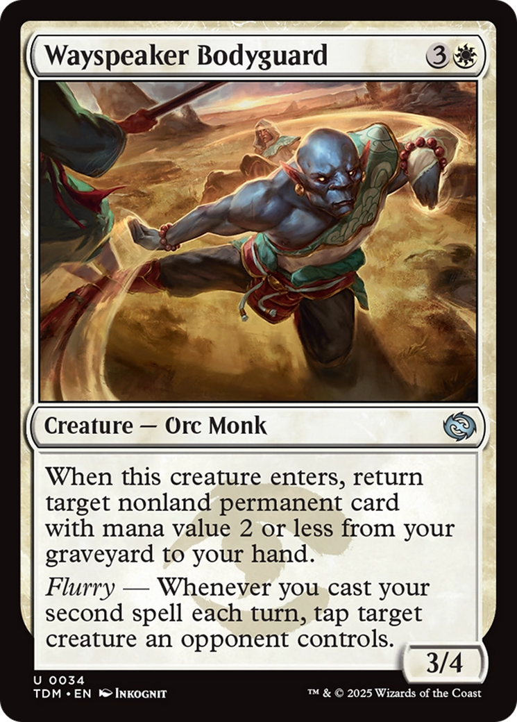 Wayspeaker Bodyguard [Tarkir: Dragonstorm] | L.A. Mood Comics and Games