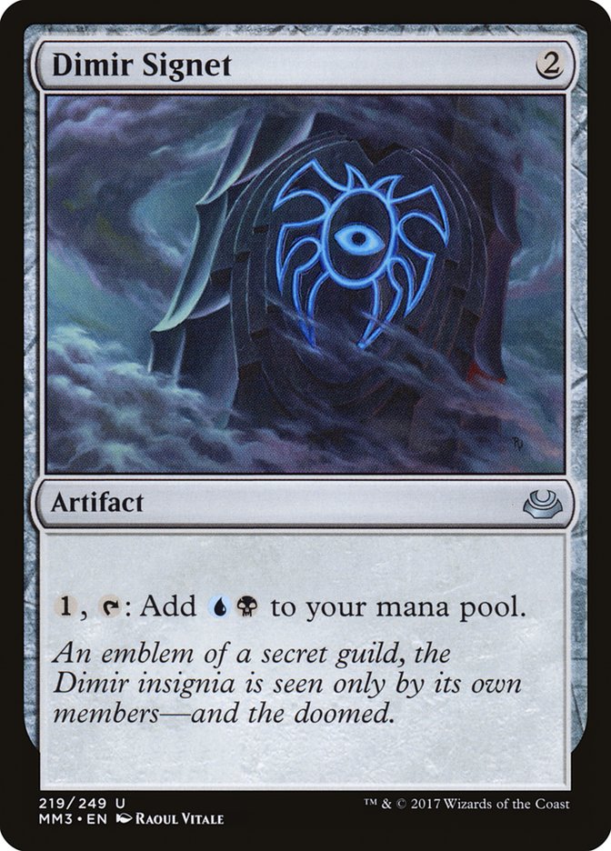 Dimir Signet [Modern Masters 2017] | L.A. Mood Comics and Games