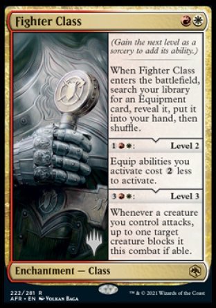 Fighter Class (Promo Pack) [Dungeons & Dragons: Adventures in the Forgotten Realms Promos] | L.A. Mood Comics and Games