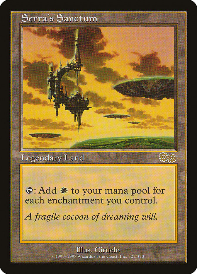 Serra's Sanctum [Urza's Saga] | L.A. Mood Comics and Games