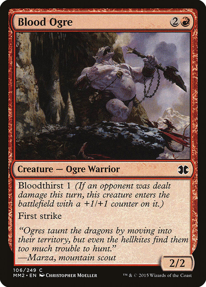Blood Ogre [Modern Masters 2015] | L.A. Mood Comics and Games
