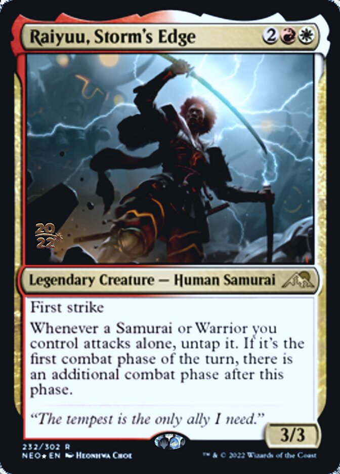 Raiyuu, Storm's Edge [Kamigawa: Neon Dynasty Prerelease Promos] | L.A. Mood Comics and Games