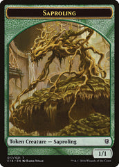 Saproling (016) // Saproling (017) Double-Sided Token [Commander 2016 Tokens] | L.A. Mood Comics and Games