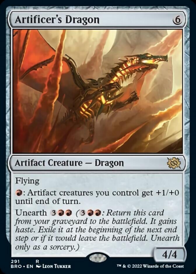 Artificer's Dragon [The Brothers' War] | L.A. Mood Comics and Games