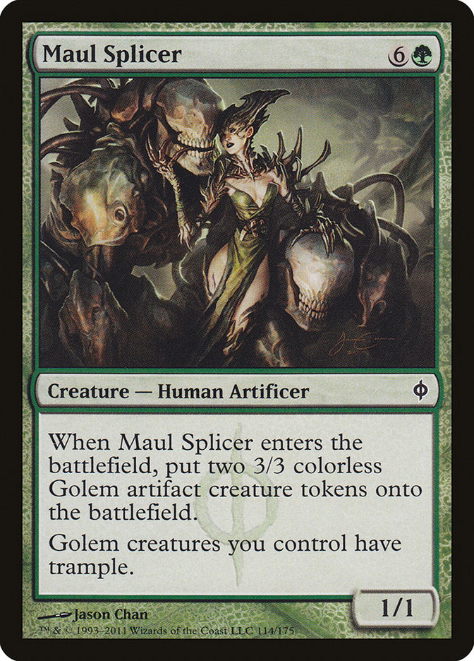 Maul Splicer [New Phyrexia] | L.A. Mood Comics and Games