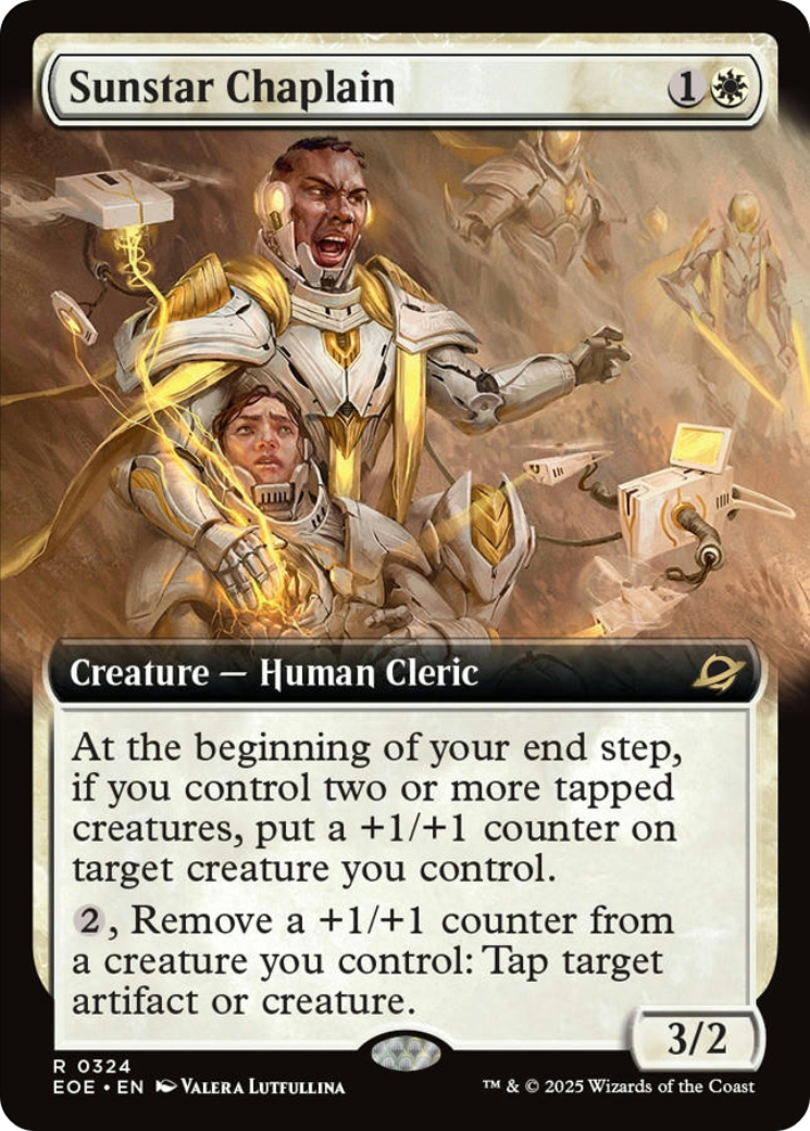 Sunstar Chaplain (Extended Art) [Edge of Eternities] | L.A. Mood Comics and Games