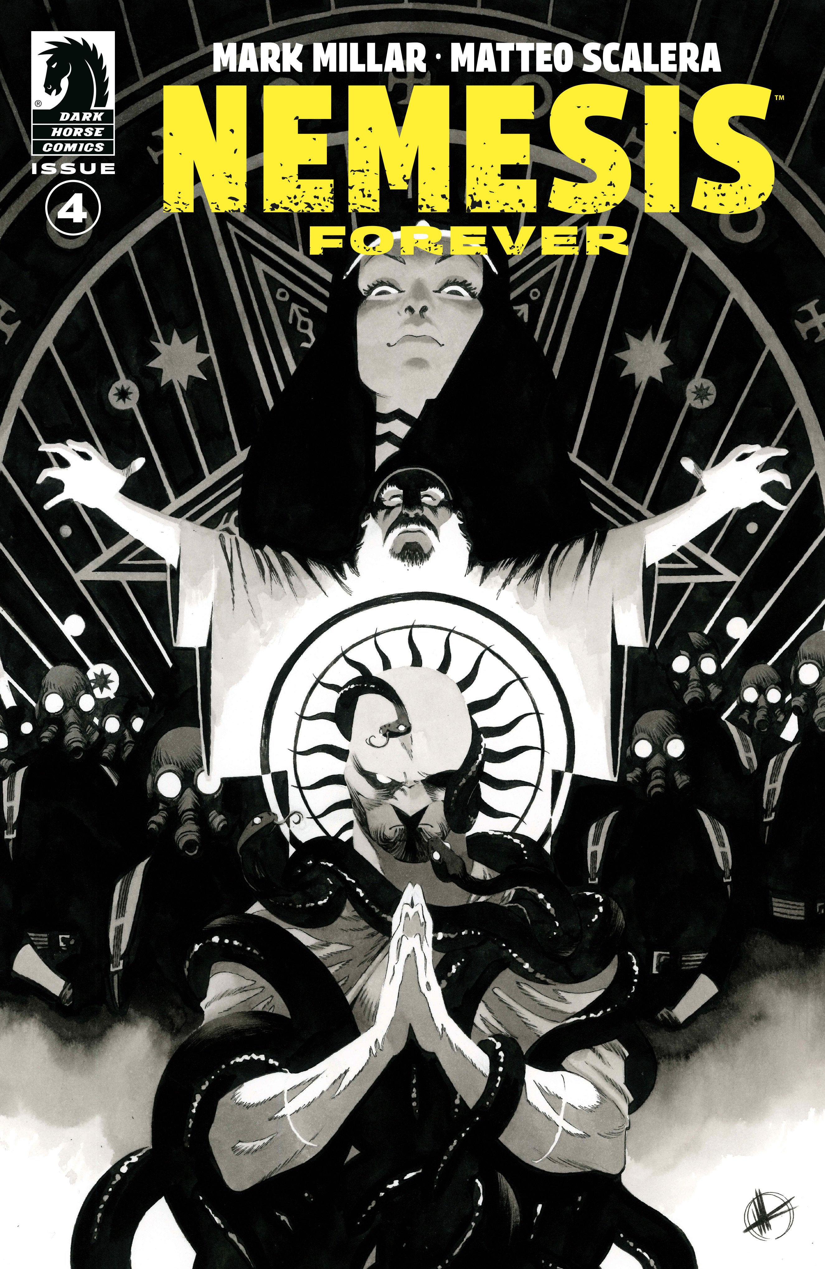 Nemesis Forever #4 (Cover B) (Black & White) (Matteo Scalera) | L.A. Mood Comics and Games