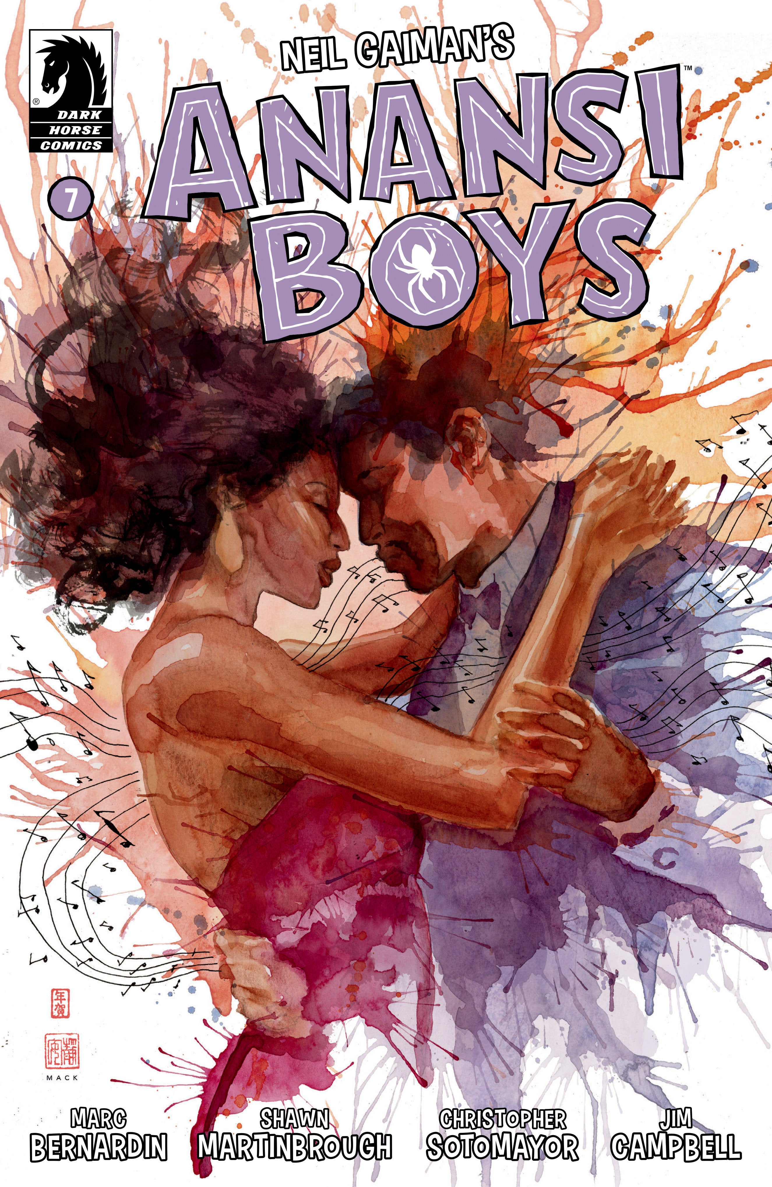 Anansi Boys I #7 (Cover A) (David Mack) | L.A. Mood Comics and Games