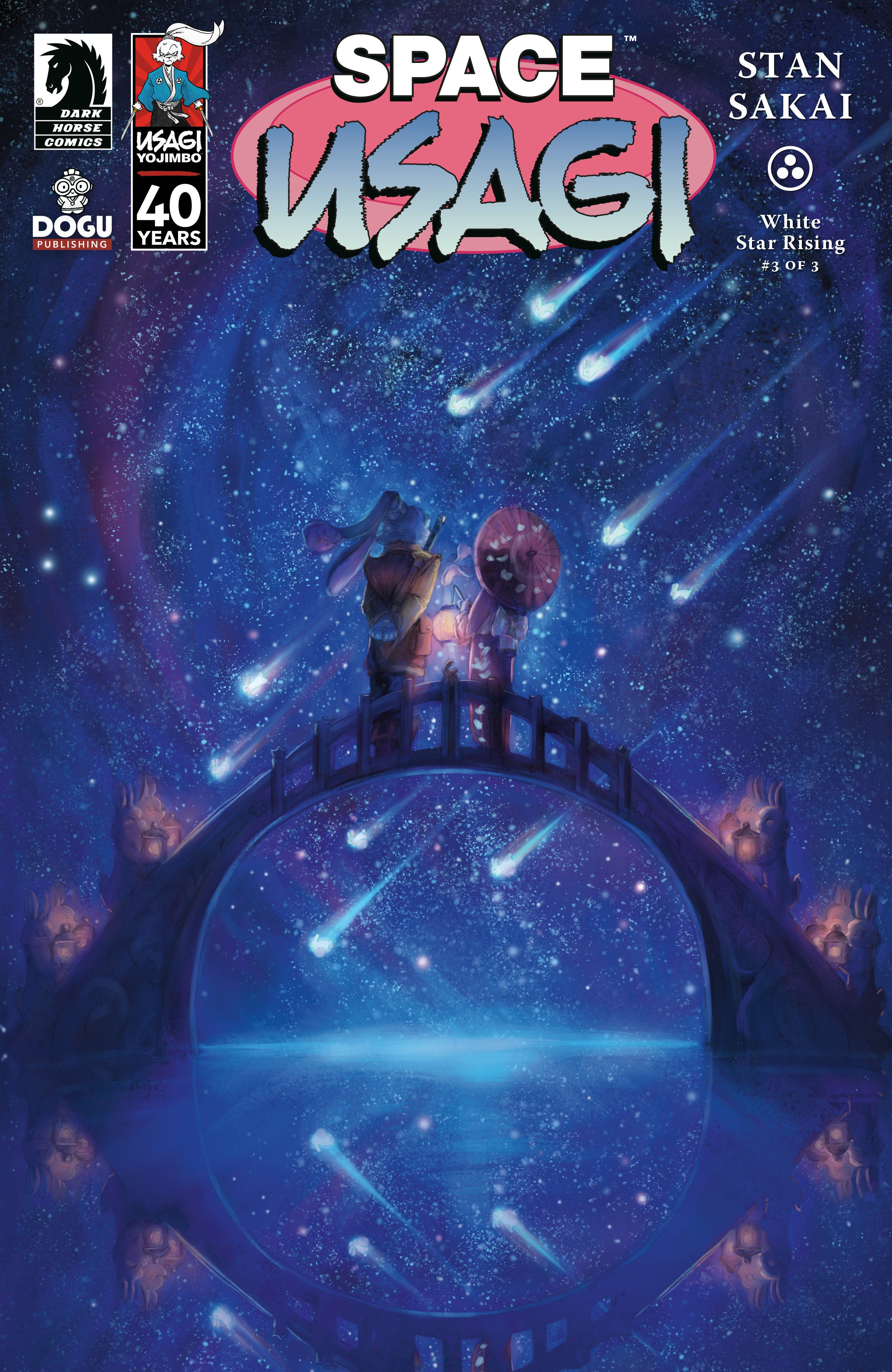 Space Usagi White Star Rising #3 Cover B 10 Copy Meyer | L.A. Mood Comics and Games