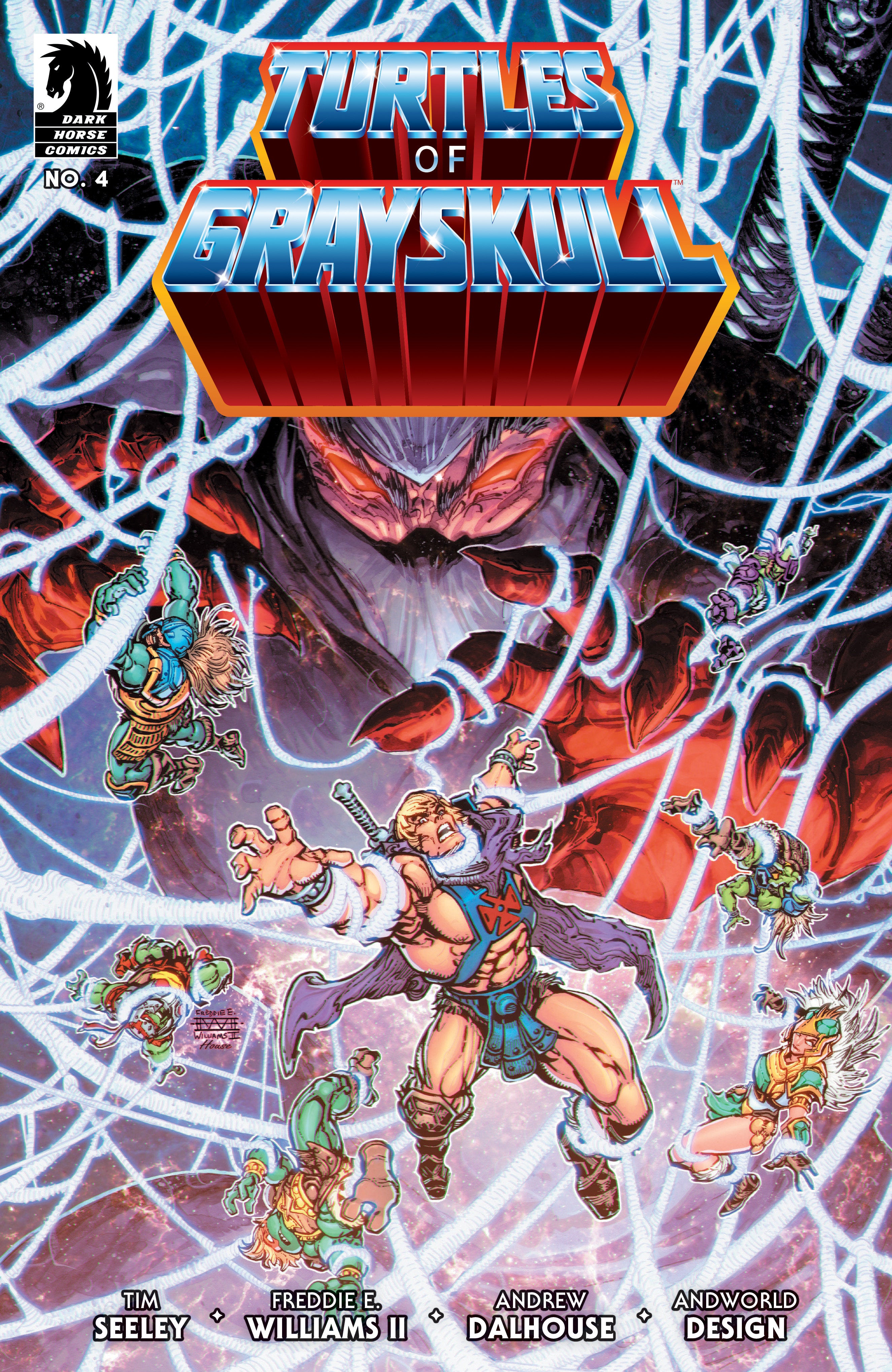 Masters Of Universe Teenage Mutant Ninja Turtles Turtles Of Grayskull #4 Cover A Willi | L.A. Mood Comics and Games