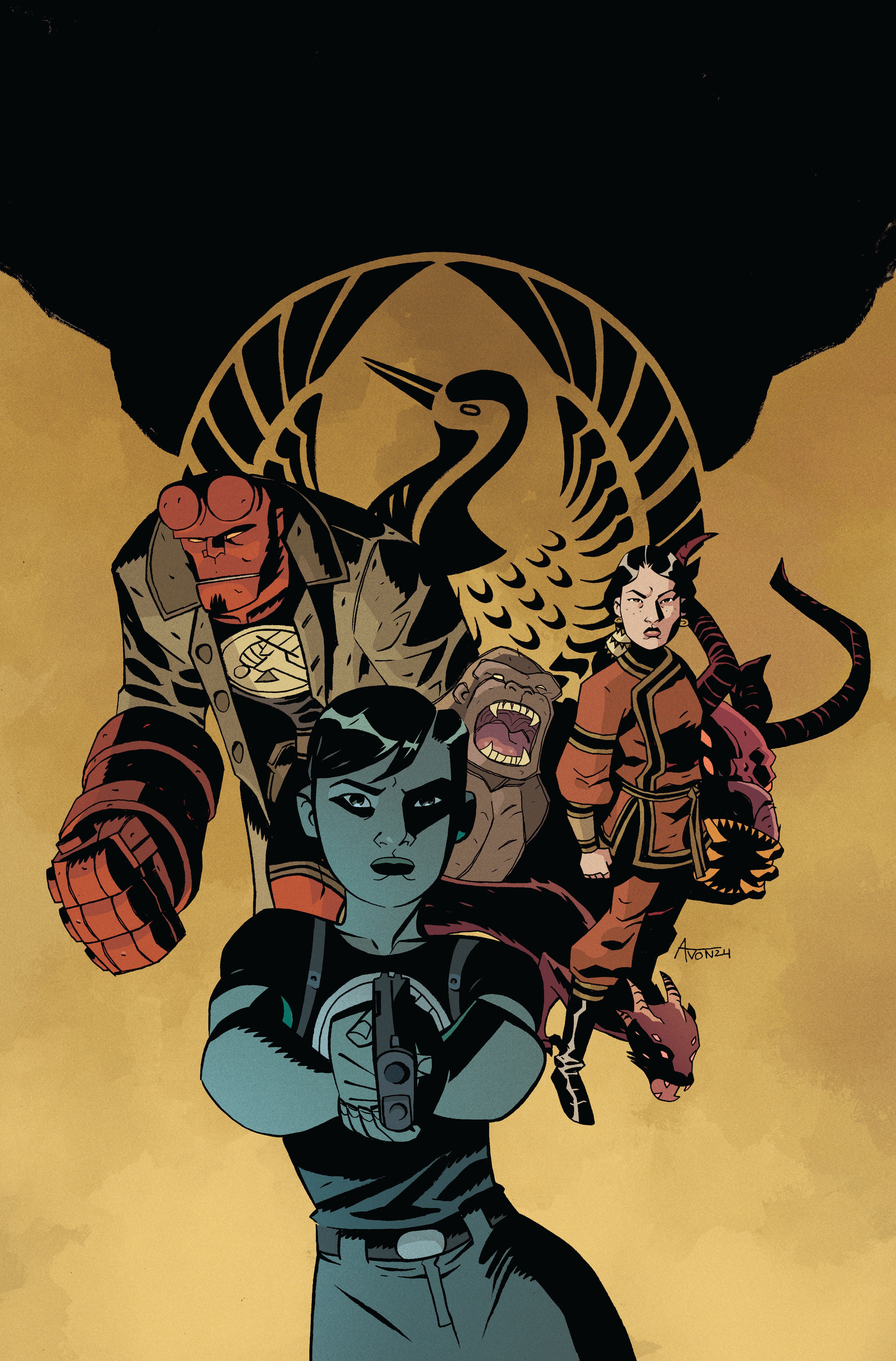 Shadow Of The Golden Crane #1 (Cover A) (Michael Avon Oeming) | L.A. Mood Comics and Games