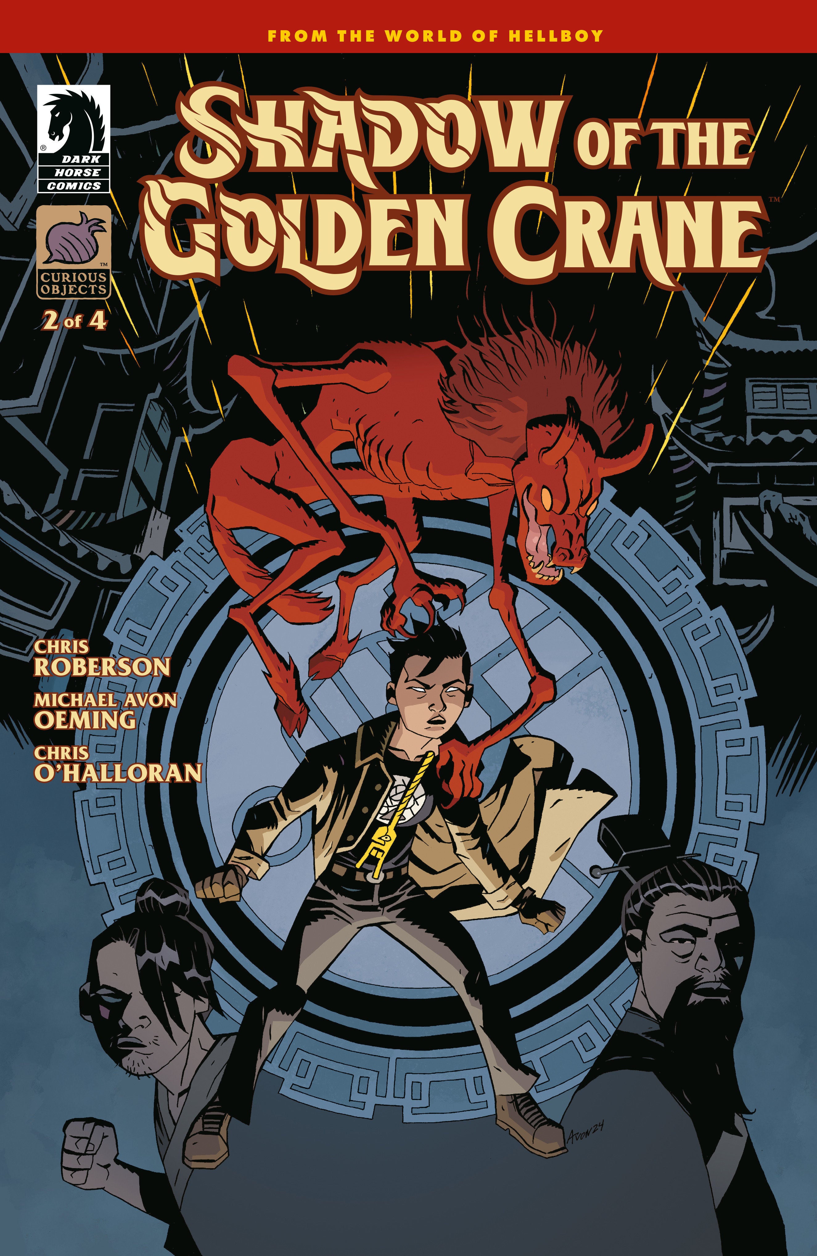 Shadow Of The Golden Crane #2 (Cover A) (Michael Avon Oeming) | L.A. Mood Comics and Games