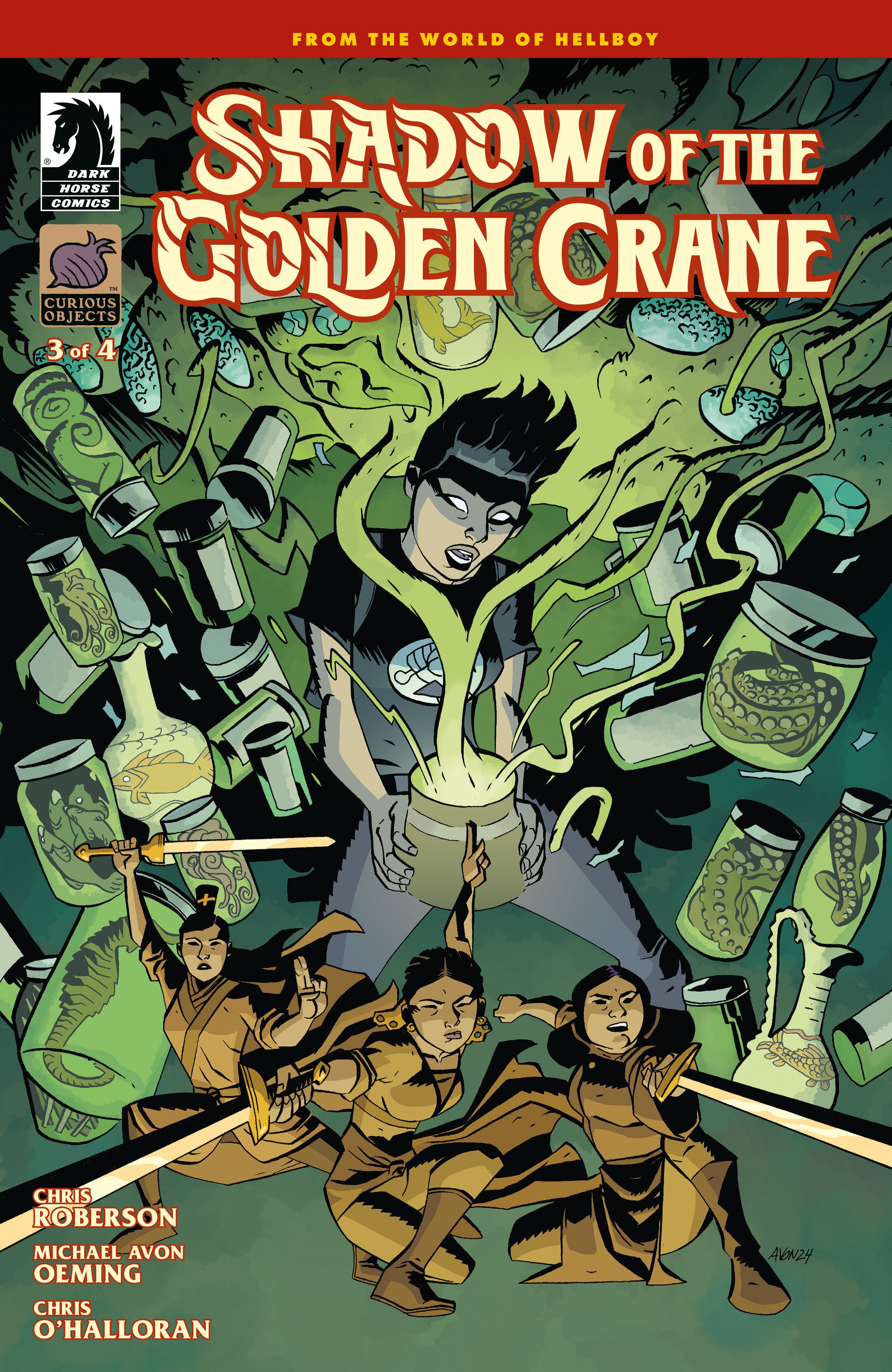 Shadow Of The Golden Crane #3 | L.A. Mood Comics and Games