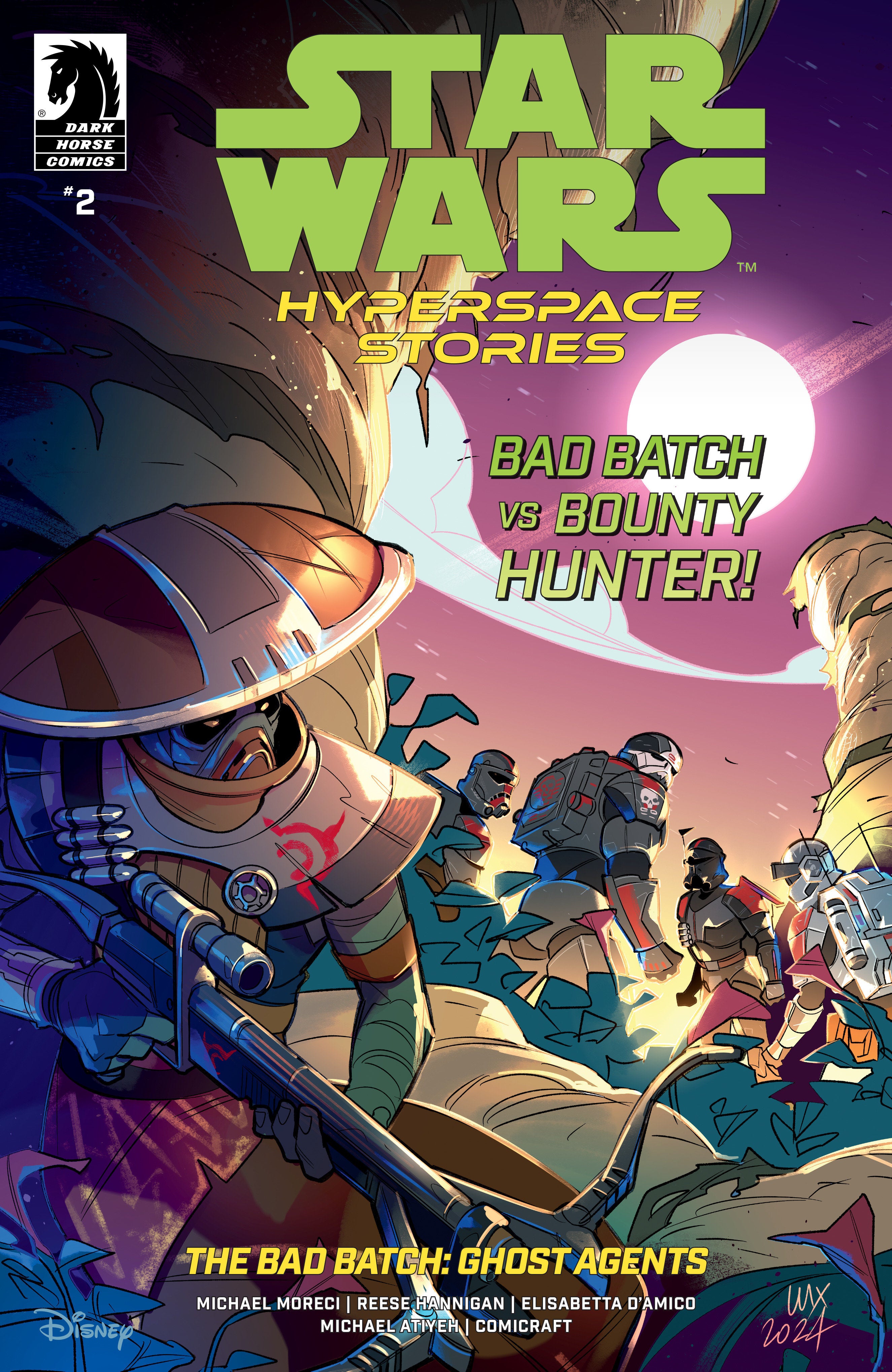 Star Wars: Hyperspace Stories-The Bad Batch--Ghost Agents #2 (Cover A) (Valeria Favoccia) | L.A. Mood Comics and Games