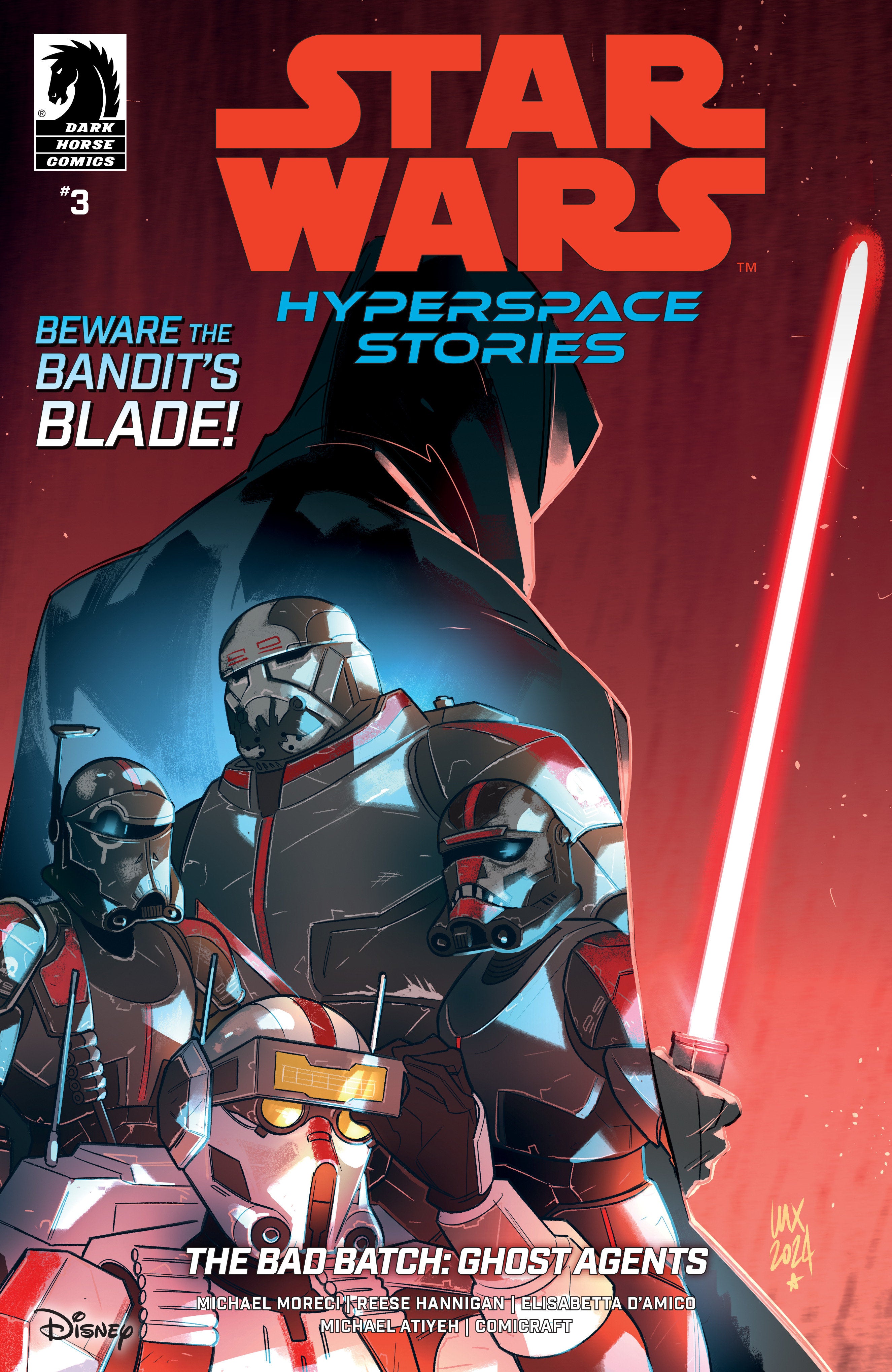 Star Wars Bad Batch Ghost Agents #3 Cover A Favoccia | L.A. Mood Comics and Games