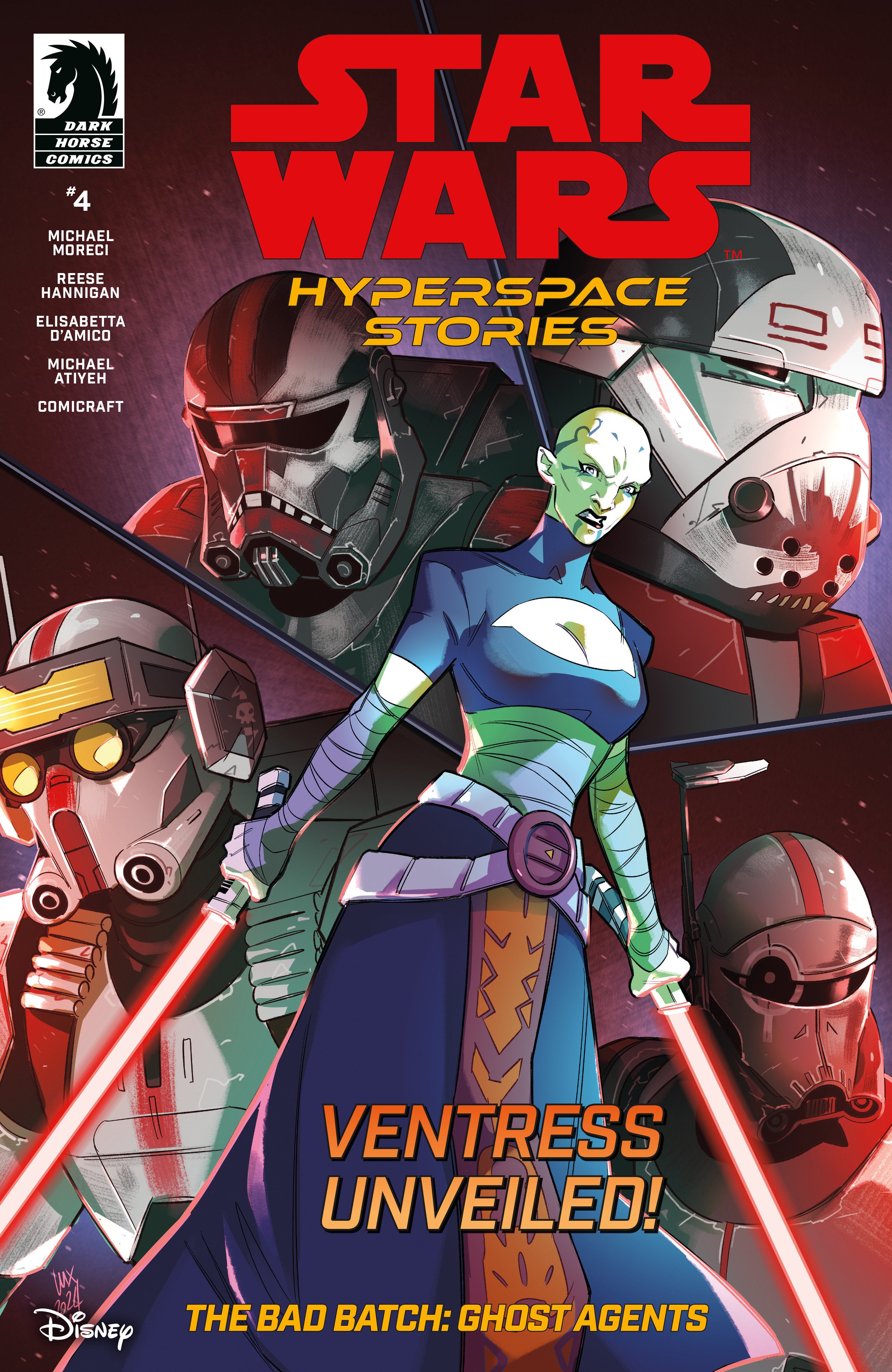 Star Wars Bad Batch Ghost Agents #4 Cover A Favoccia | L.A. Mood Comics and Games