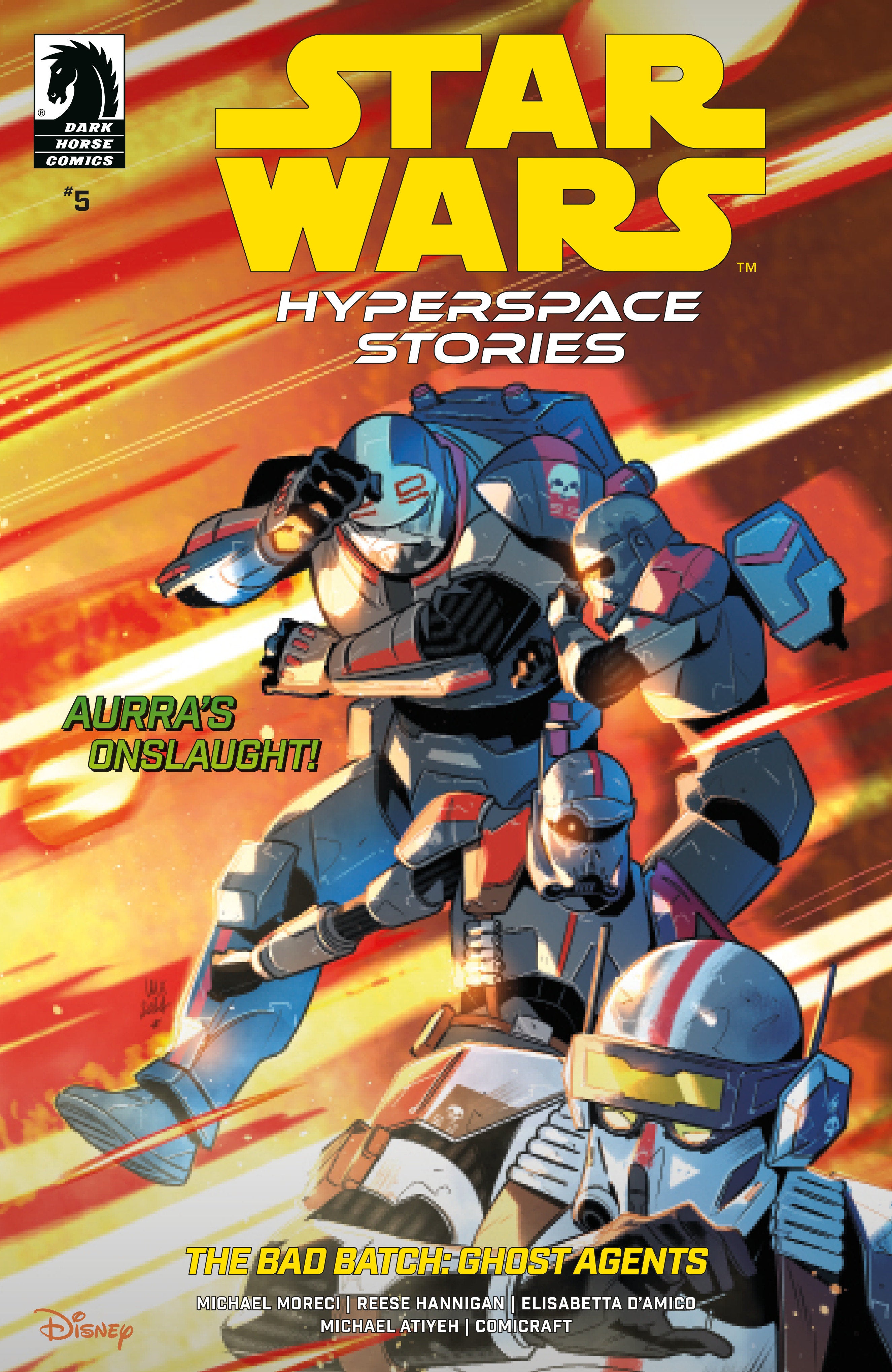 Star Wars: Hyperspace Stories: The Bad Batch--Ghost Agents #5 (Cover A) (Valeria Favoccia) | L.A. Mood Comics and Games