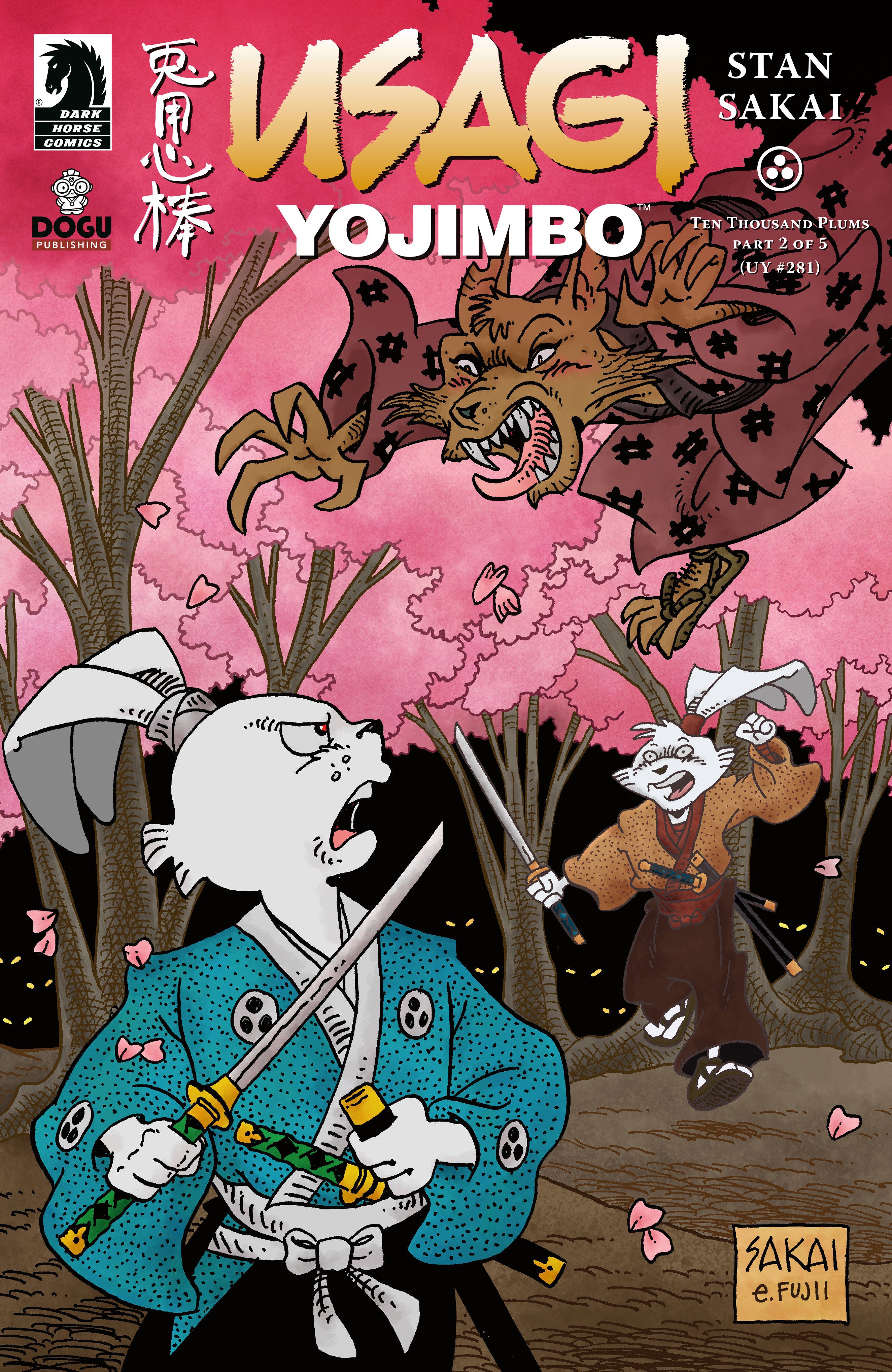 Usagi Yojimbo Ten Thousand Plums #2 Cover A Sakai | L.A. Mood Comics and Games
