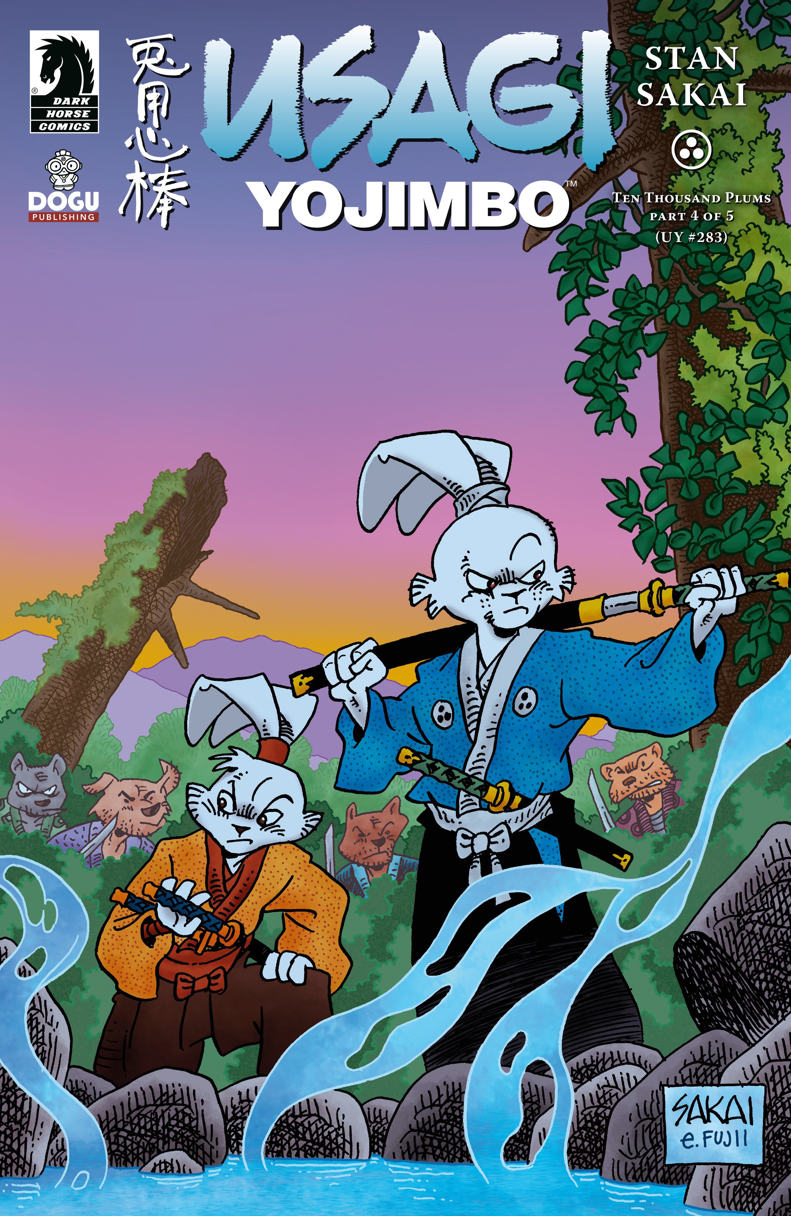 Usagi Yojimbo: Ten Thousand Plums #4 (Cover A) (Stan Sakai) | L.A. Mood Comics and Games