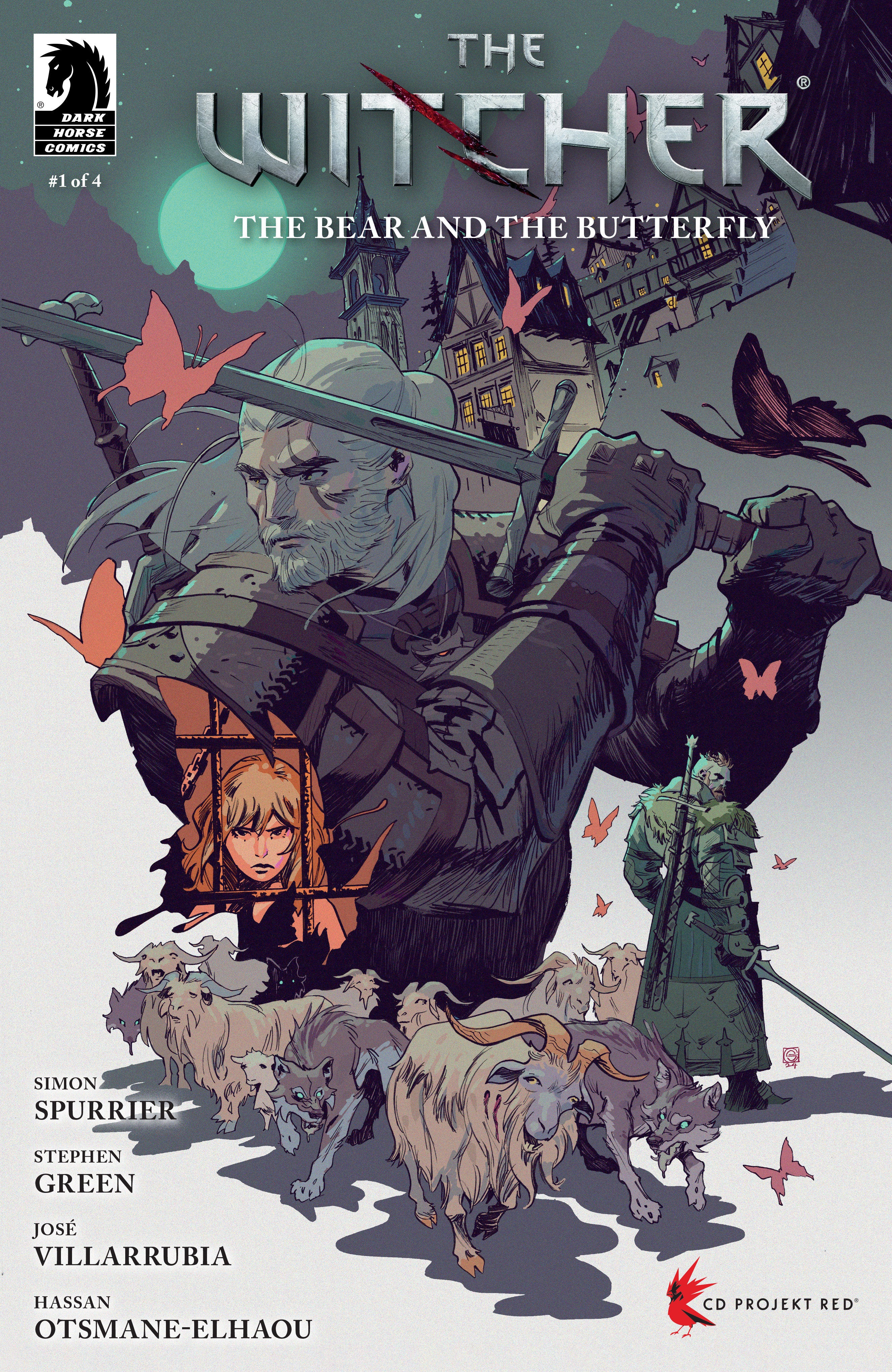 Witcher Bear & Butterfly #1 Cover A Green | L.A. Mood Comics and Games