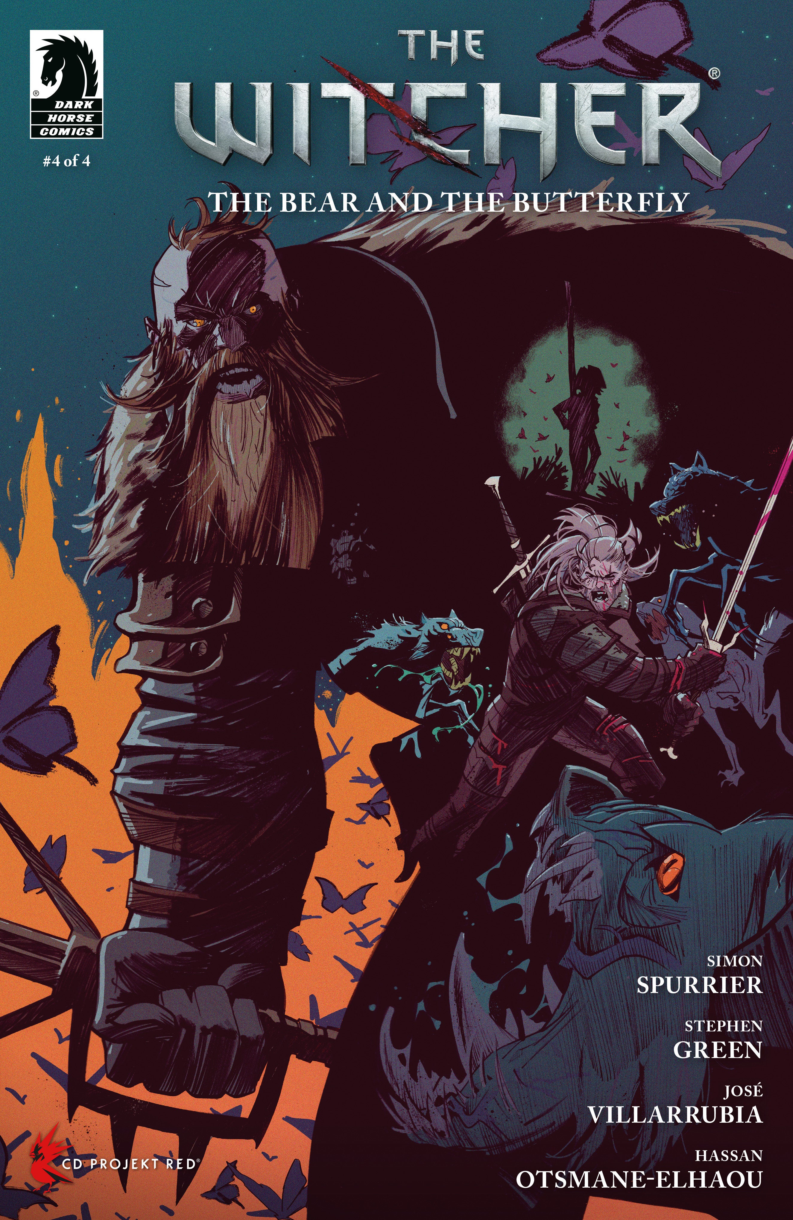 The Witcher: The Bear And The Butterfly #4 (Cover A) (Stephen Green) | L.A. Mood Comics and Games