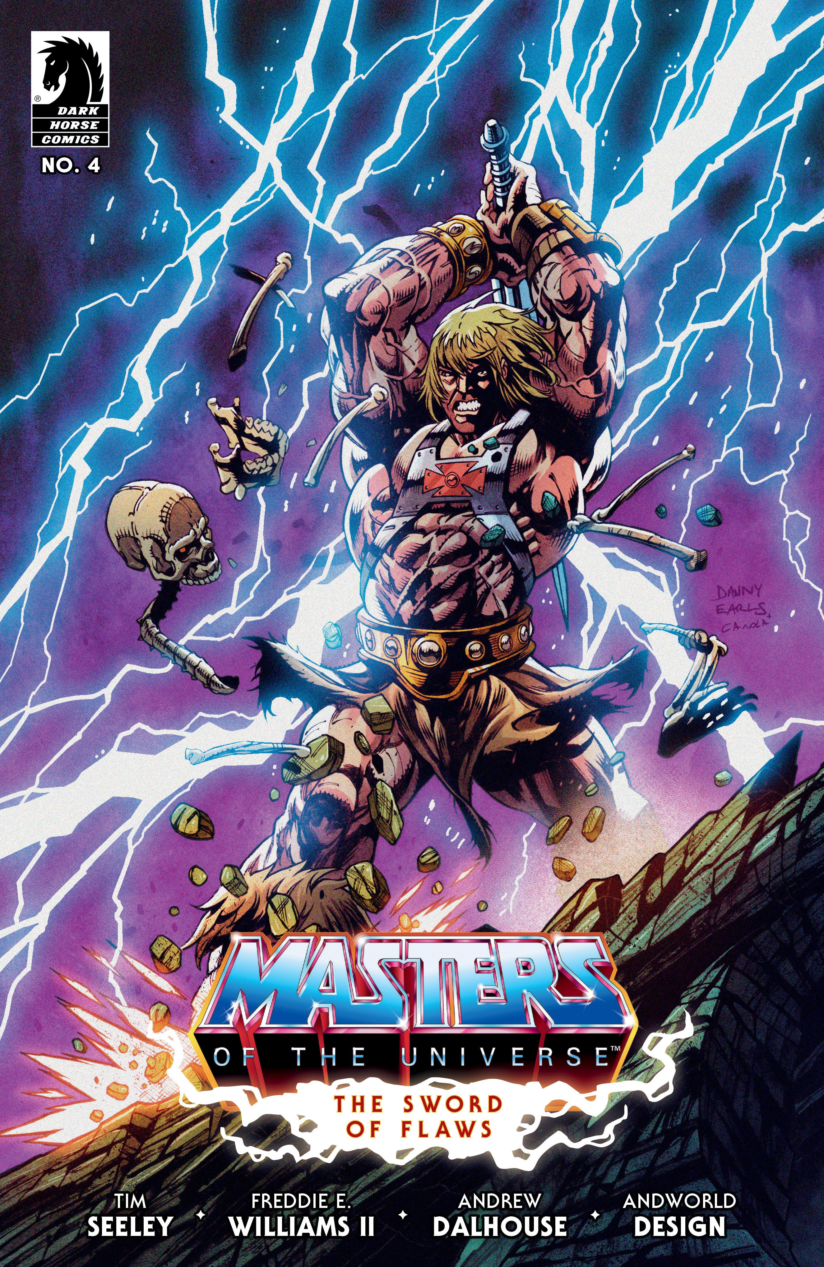 He Man And The Masters Of The Universe #4: The Sword Of Flaws Part 4 (Cover B) (Dan Earls) | L.A. Mood Comics and Games