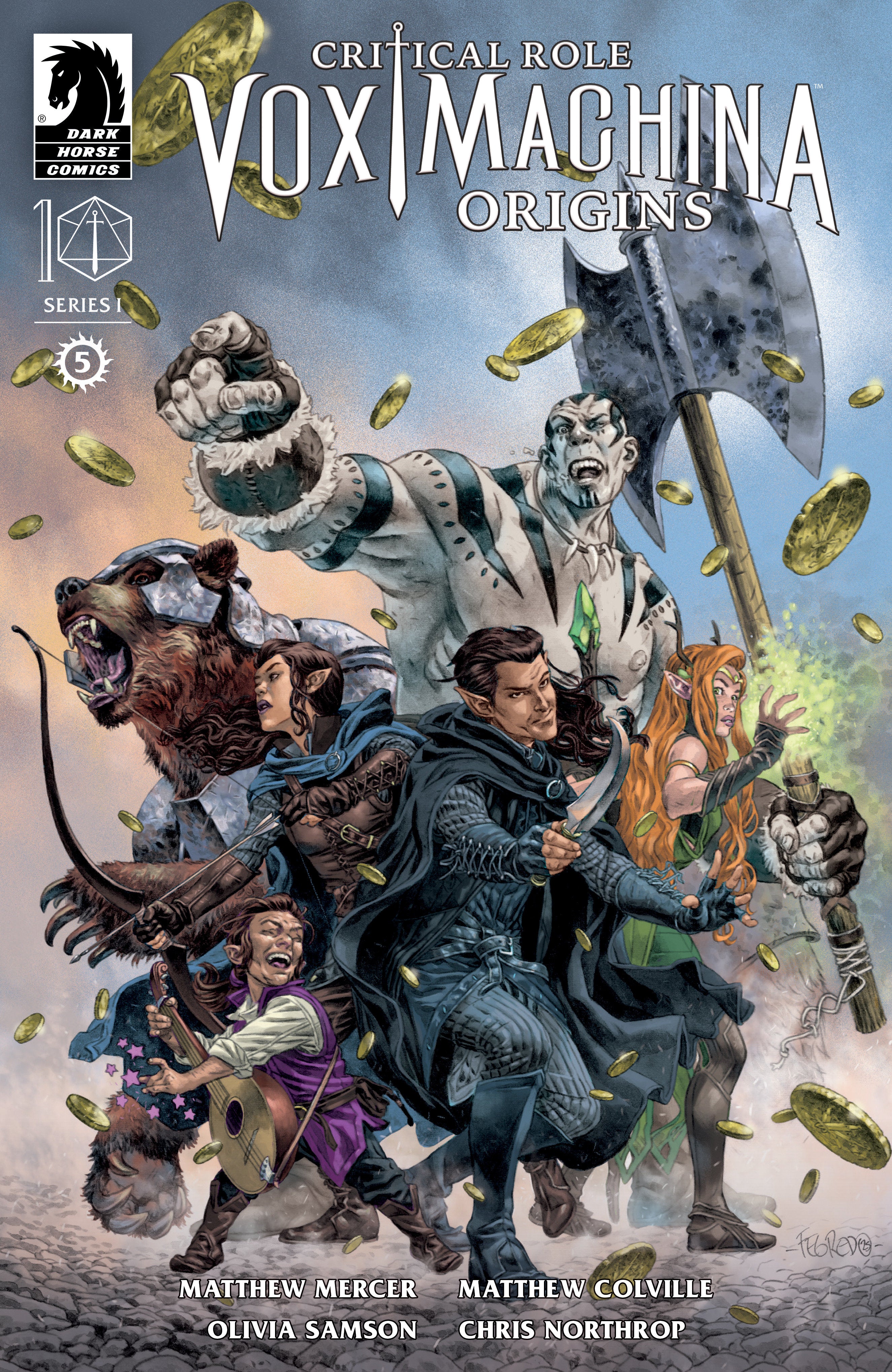 Critical Role: Vox Machina Origins I #5 (Cover A) (Duncan Fegredo) | L.A. Mood Comics and Games