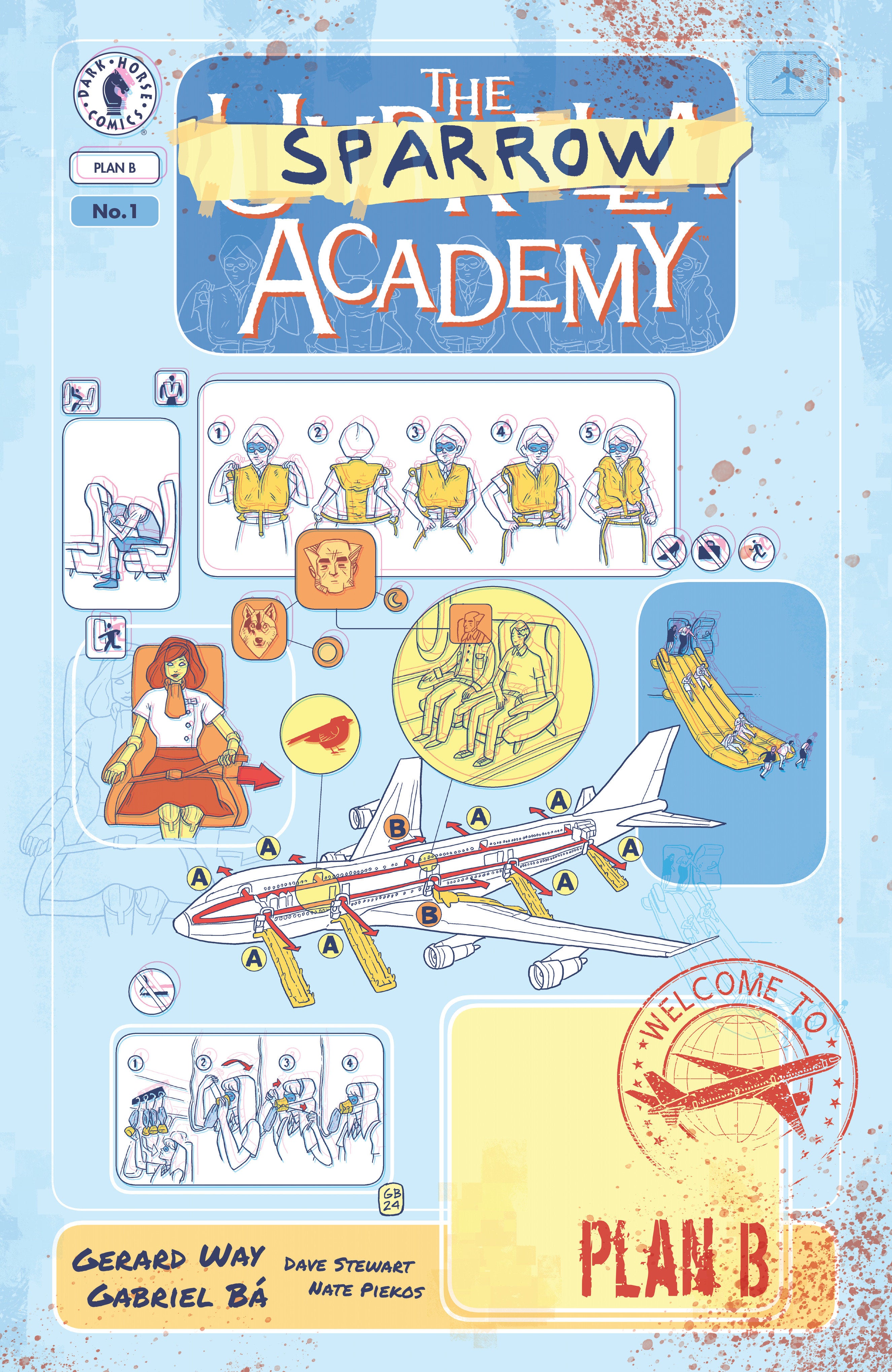 The Umbrella Academy: Plan B #1 (Cover A) (Gabriel Bá) | L.A. Mood Comics and Games