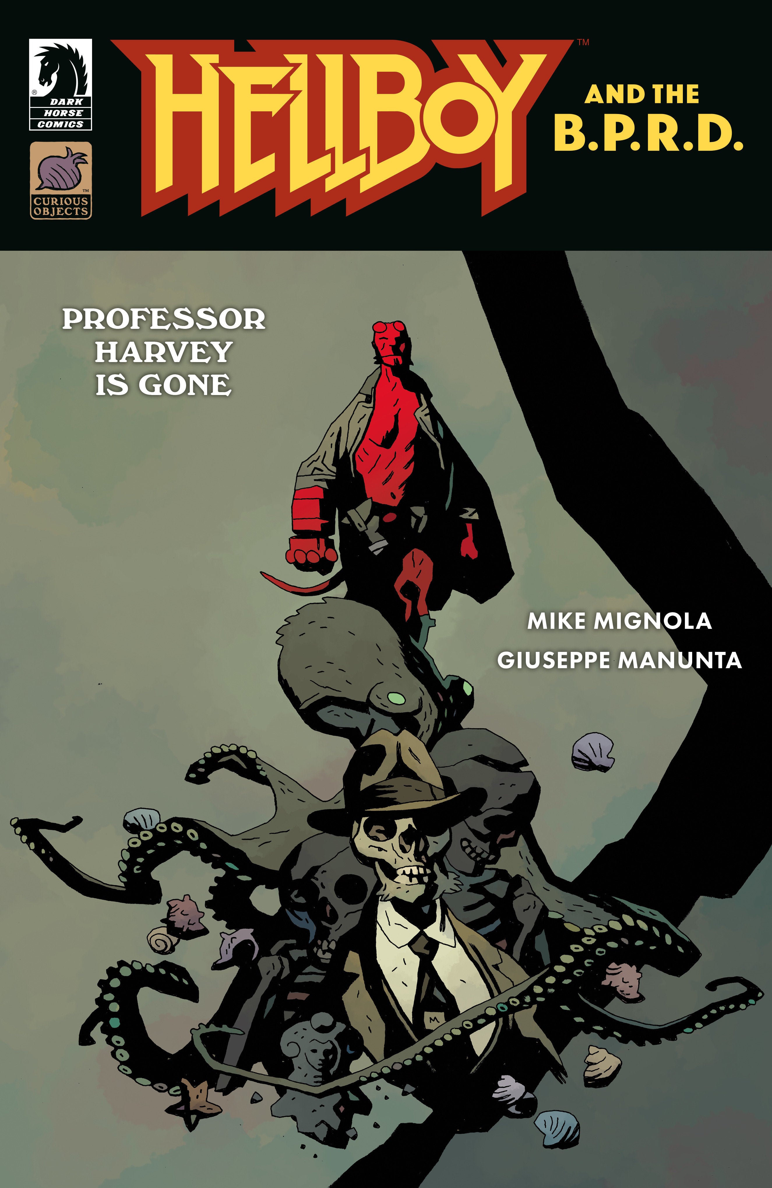 Hellboy And The B.P.R.D.: Professor Harvey Is Gone One-Shot (Cover B) (Mike Mignola) | L.A. Mood Comics and Games