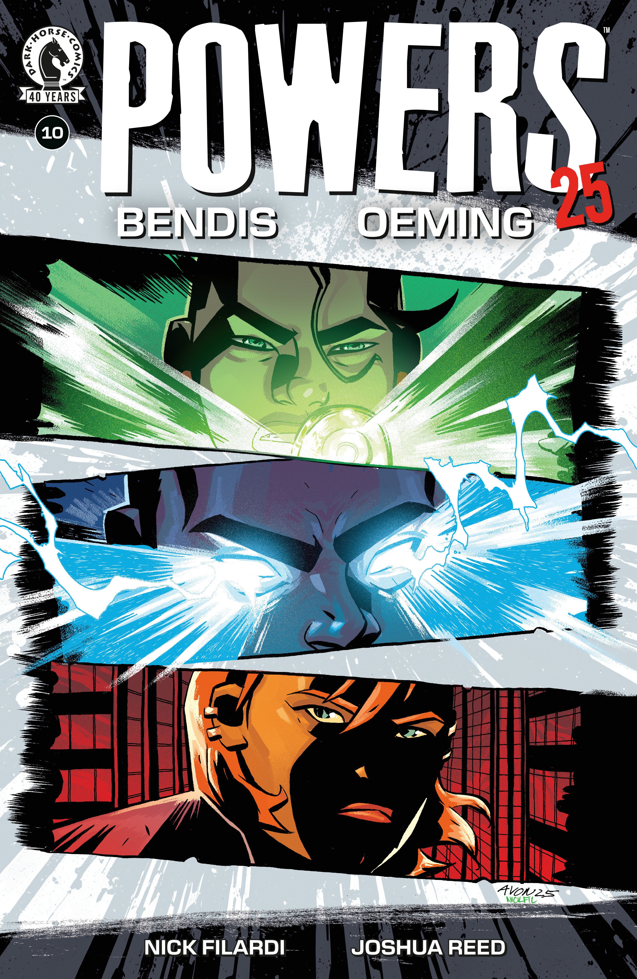 Powers 25 #10 (Cover A) (Michael Avon Oeming) | L.A. Mood Comics and Games