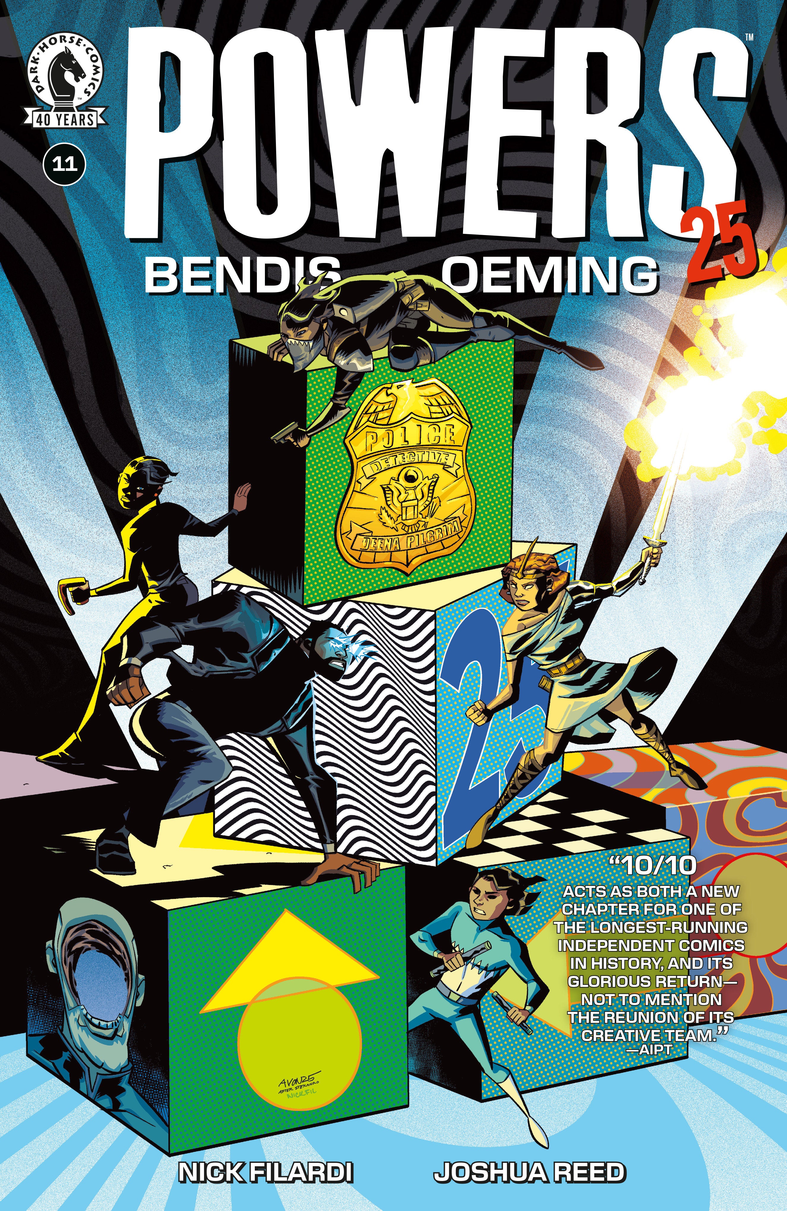 Powers 25 #11 (Cover A) (Michael Avon Oeming) | L.A. Mood Comics and Games