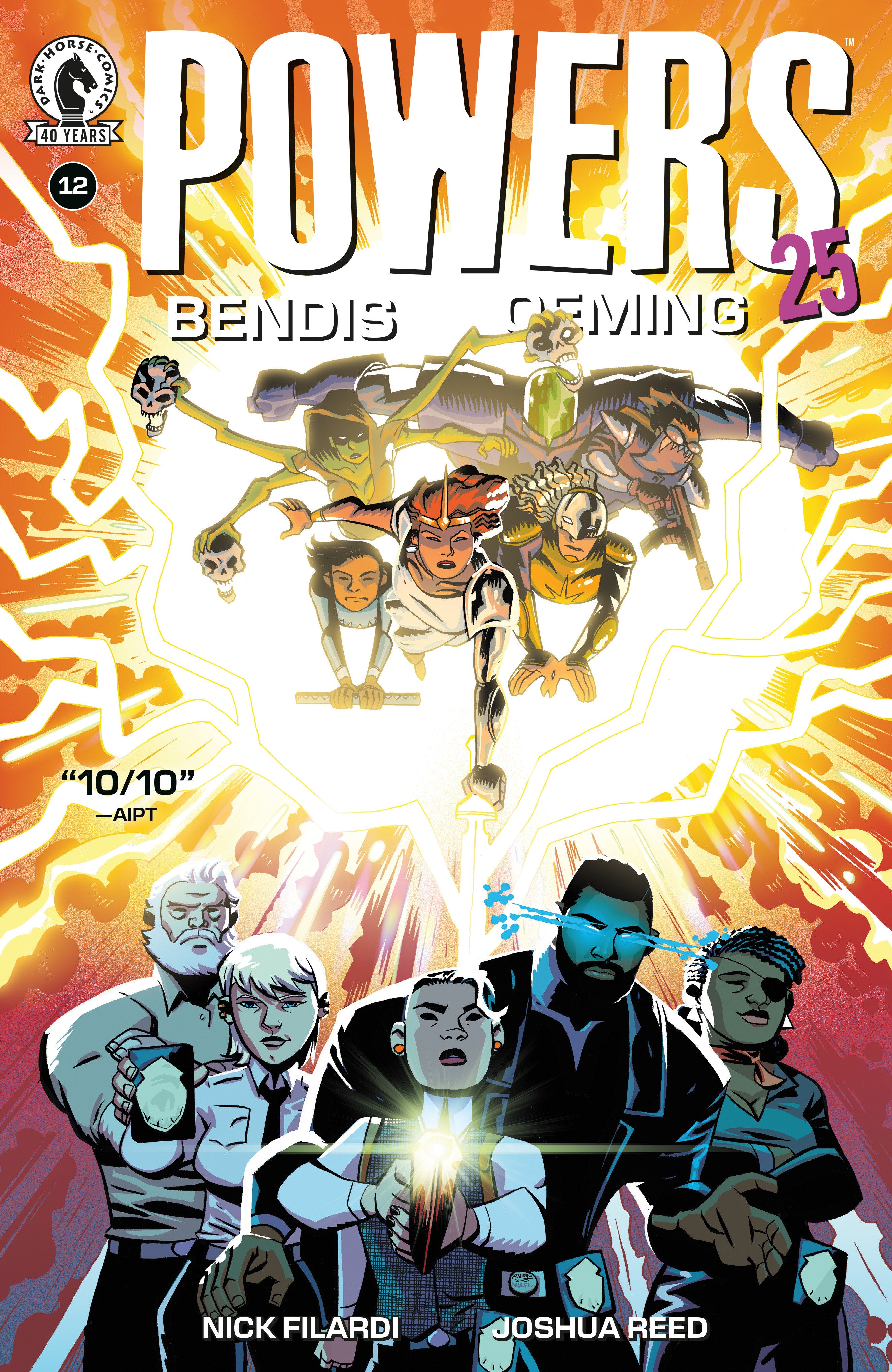 Powers 25 #12 (Cover A) (Michael Avon Oeming) | L.A. Mood Comics and Games