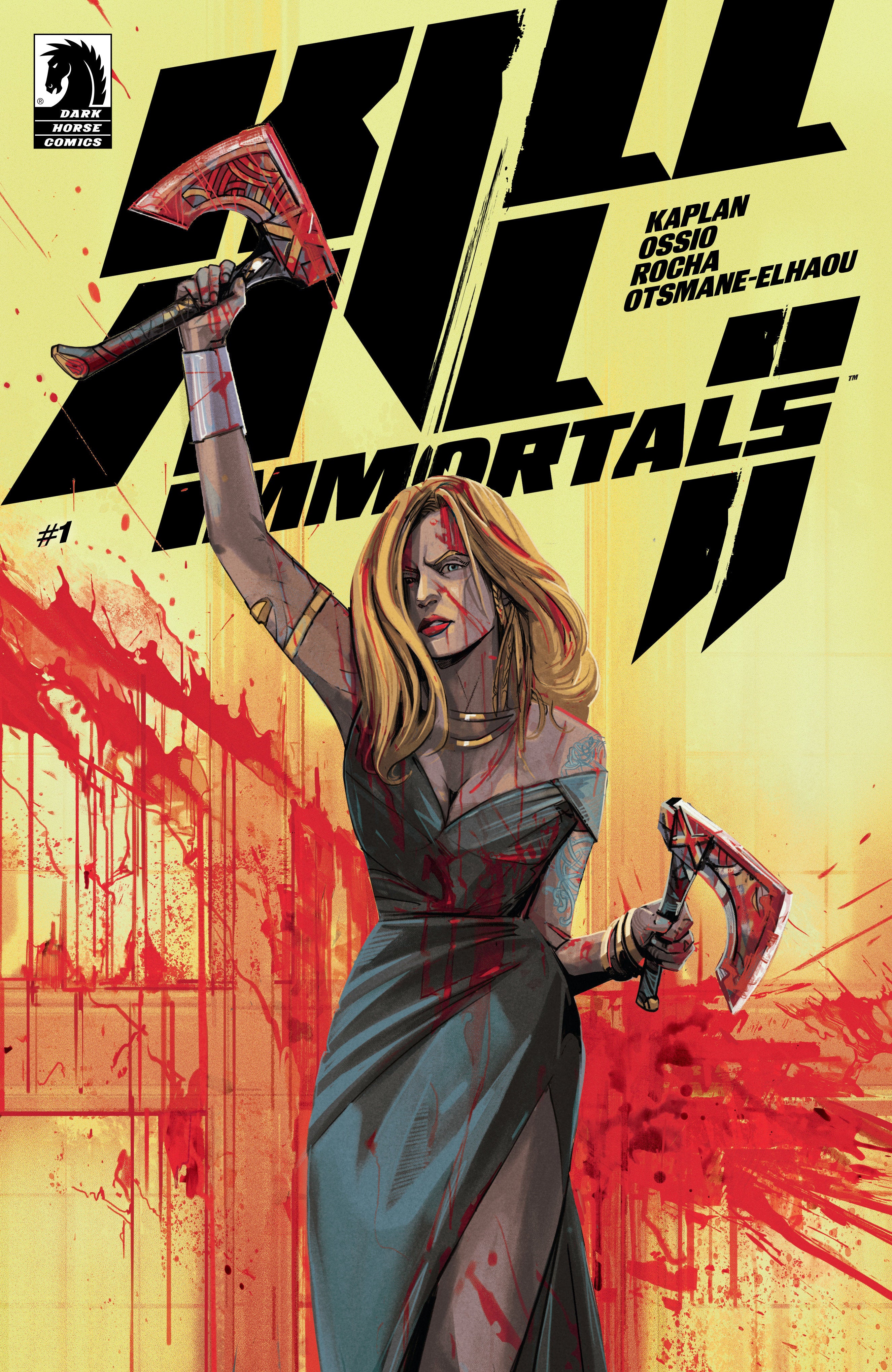 Kill All Immortals II #1 (Cover A) (Oliver Barrett) | L.A. Mood Comics and Games