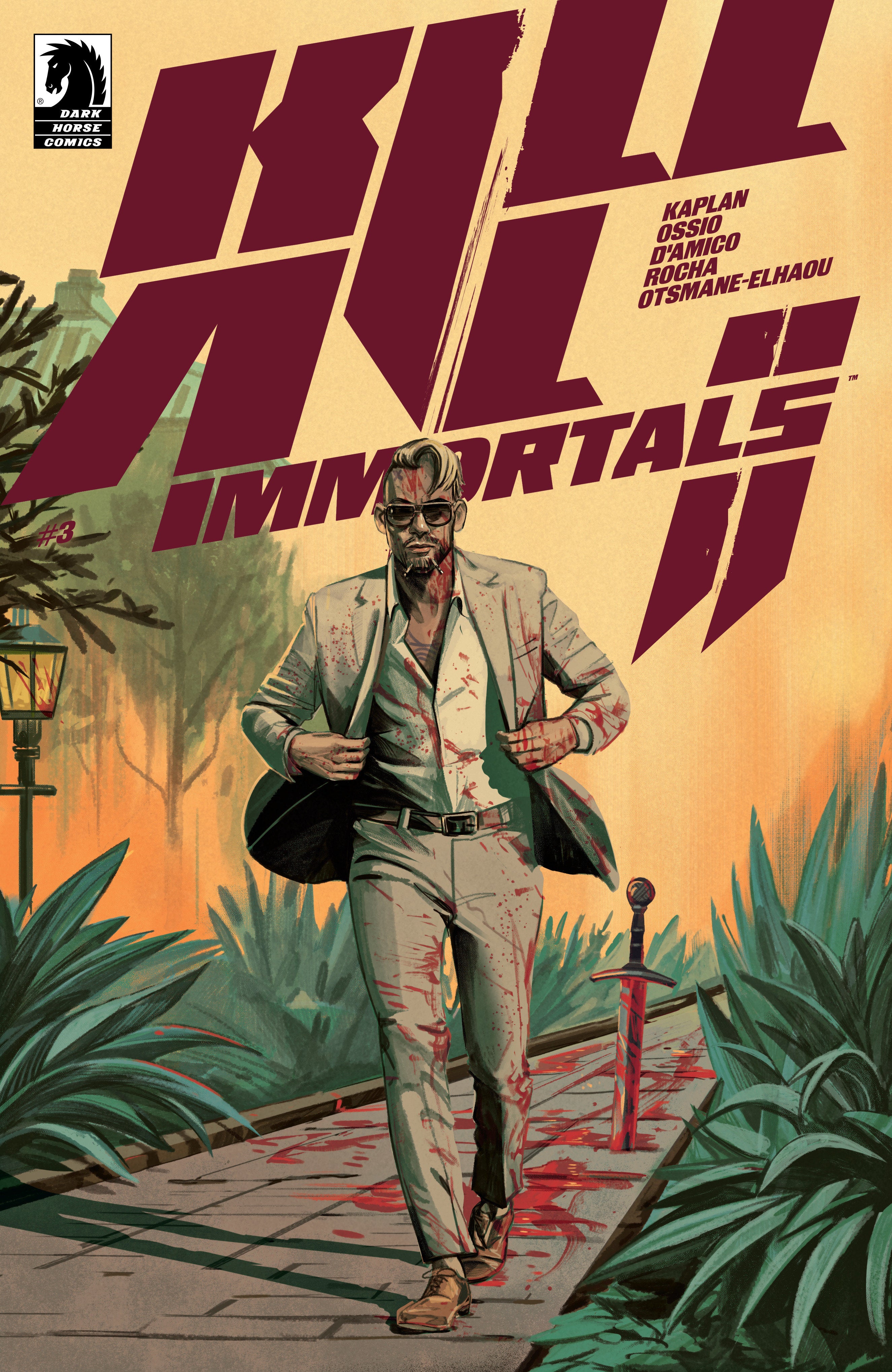 Kill All Immortals II #3 (Cover A) (Oliver Barrett) | L.A. Mood Comics and Games