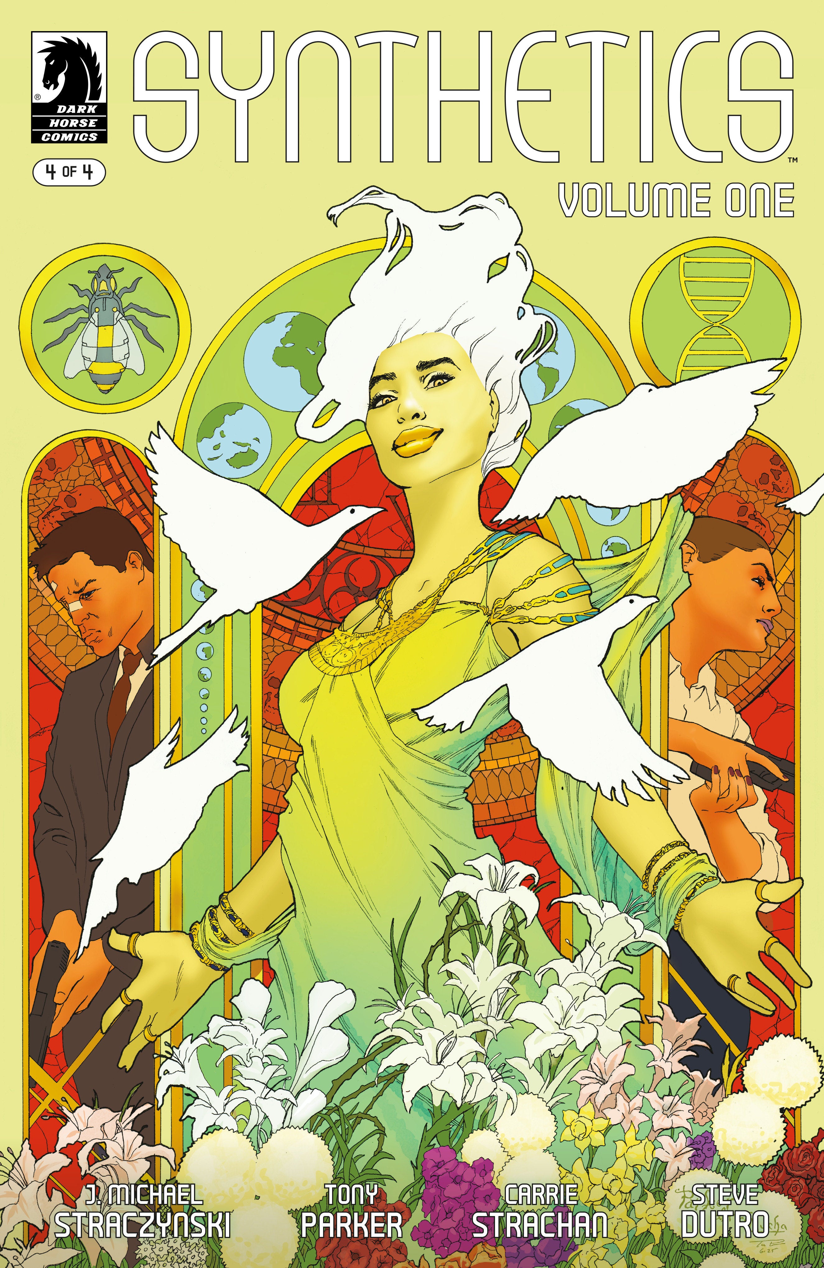 Synthetics Volume One #4 (Cover A) (Tony Parker) | L.A. Mood Comics and Games