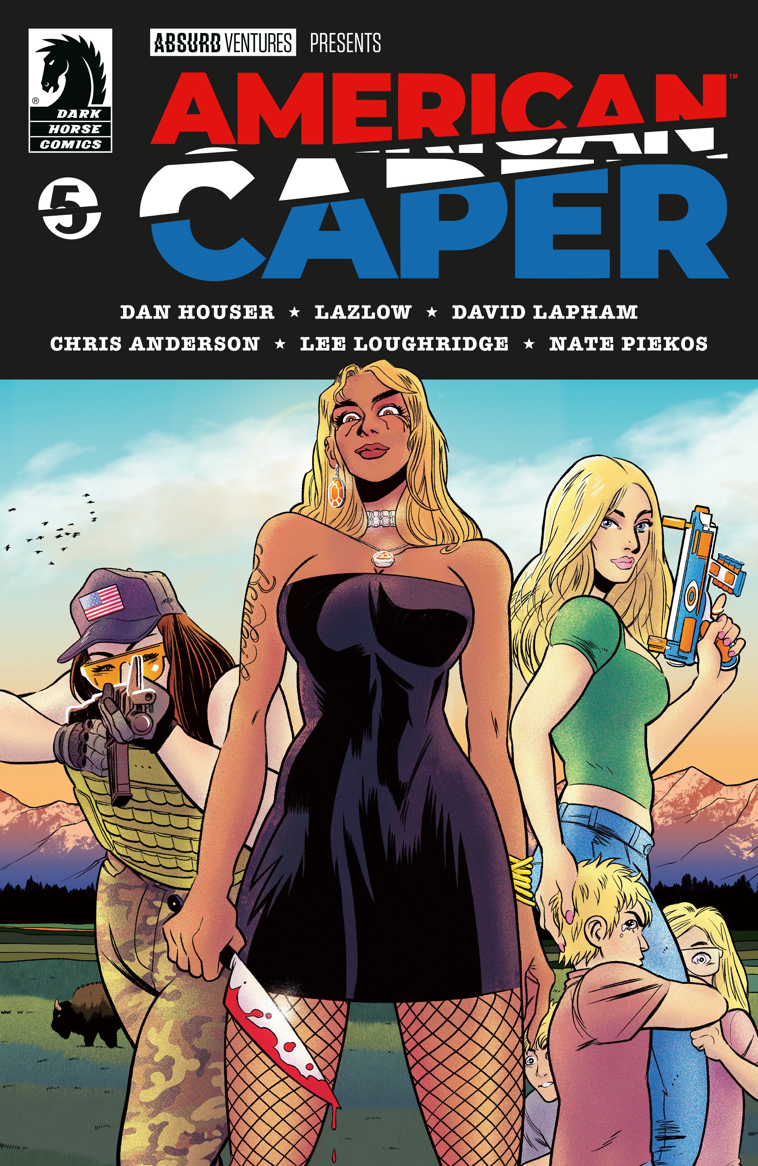 American Caper #5 (Cover A) (Tyler Boss) | L.A. Mood Comics and Games