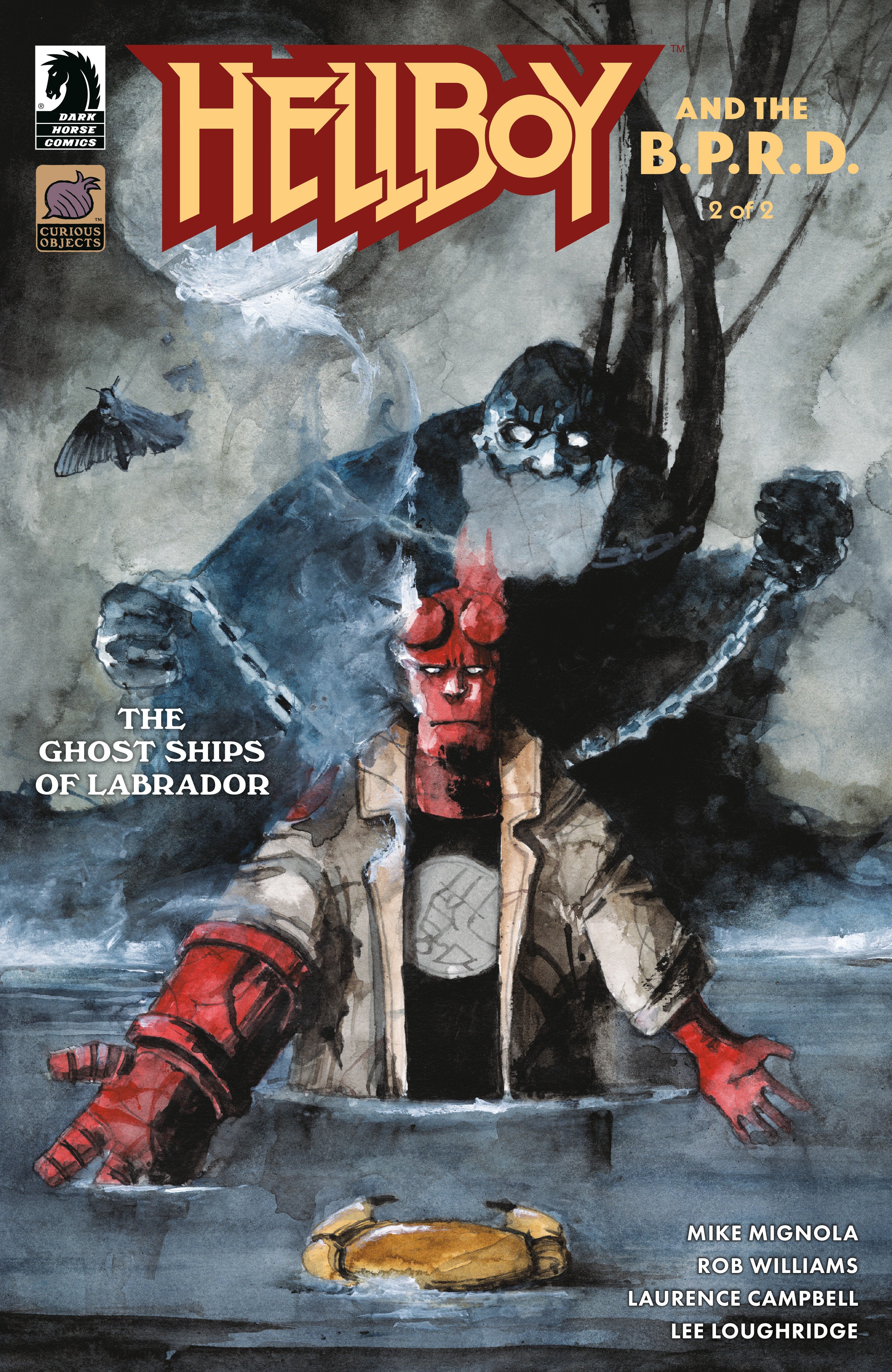 Hellboy And The B.P.R.D.: The Ghost Ships Of Labrador #2 (Cover B) (Daniele Serra) | L.A. Mood Comics and Games