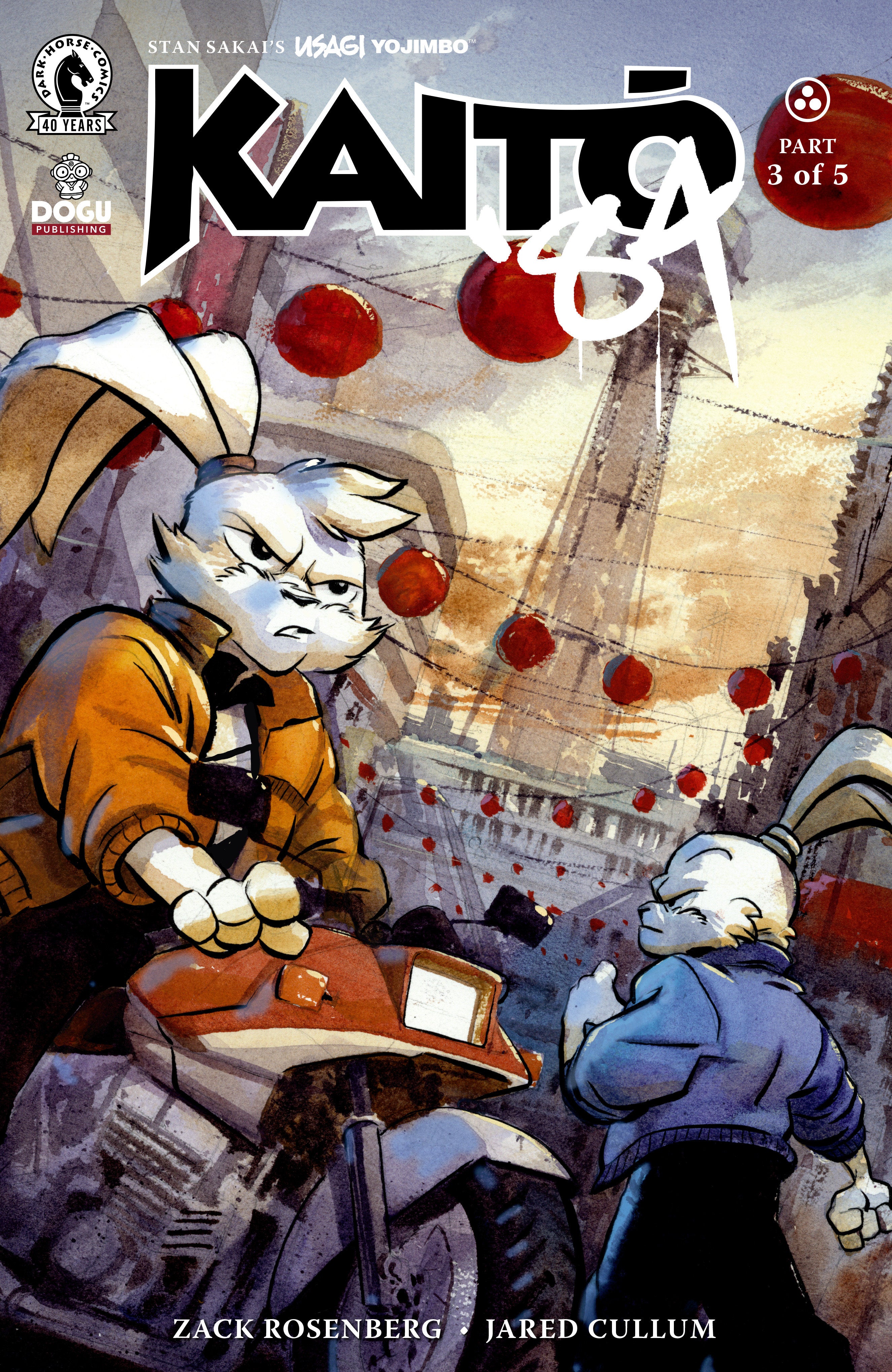 Usagi Yojimbo: Kaito '84 #3 (Cover A) (Jared Cullum) | L.A. Mood Comics and Games