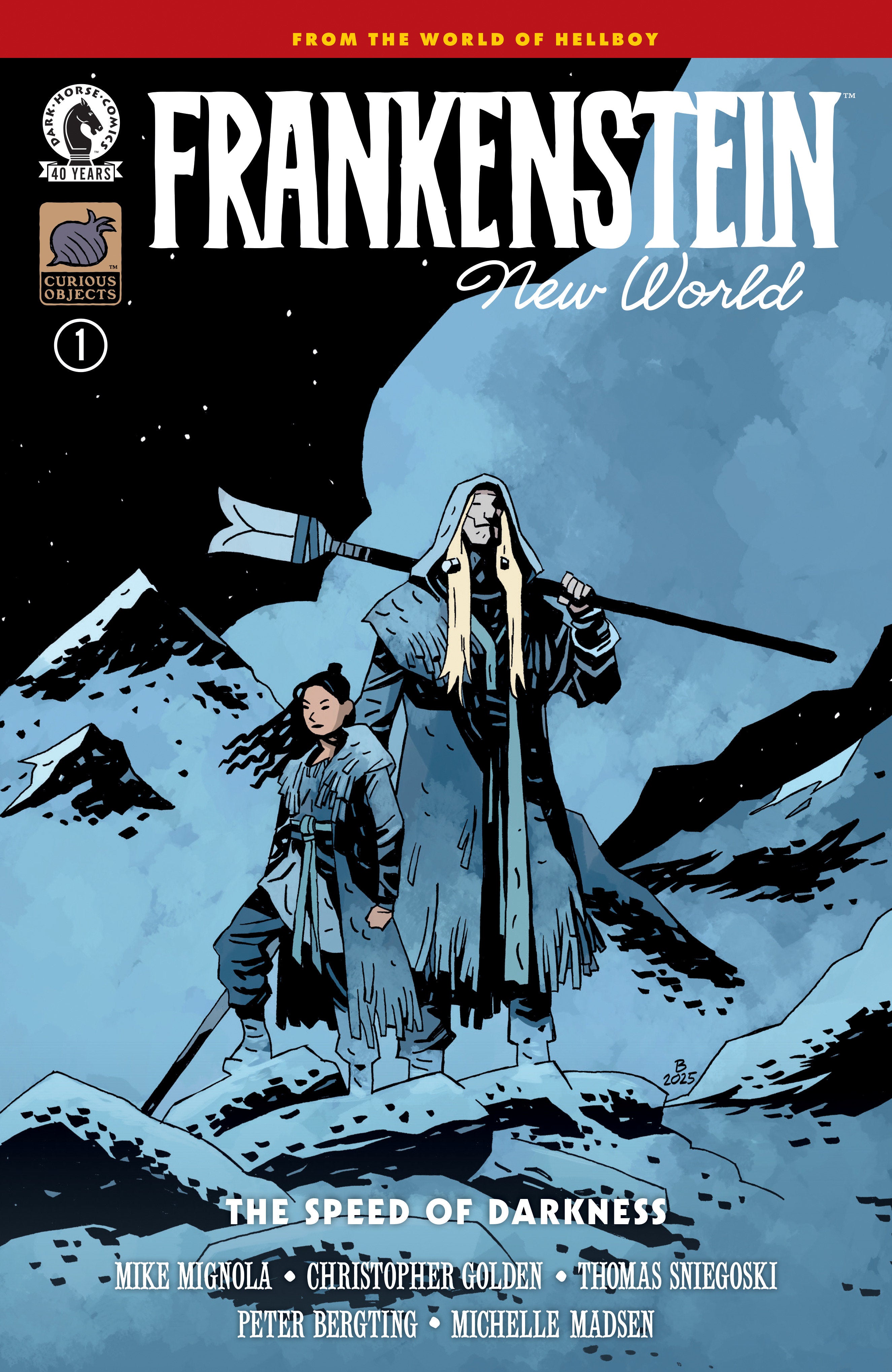 Frankenstein: New World  The Speed Of Darkness #1 (Cover A) (Peter Bergting) | L.A. Mood Comics and Games