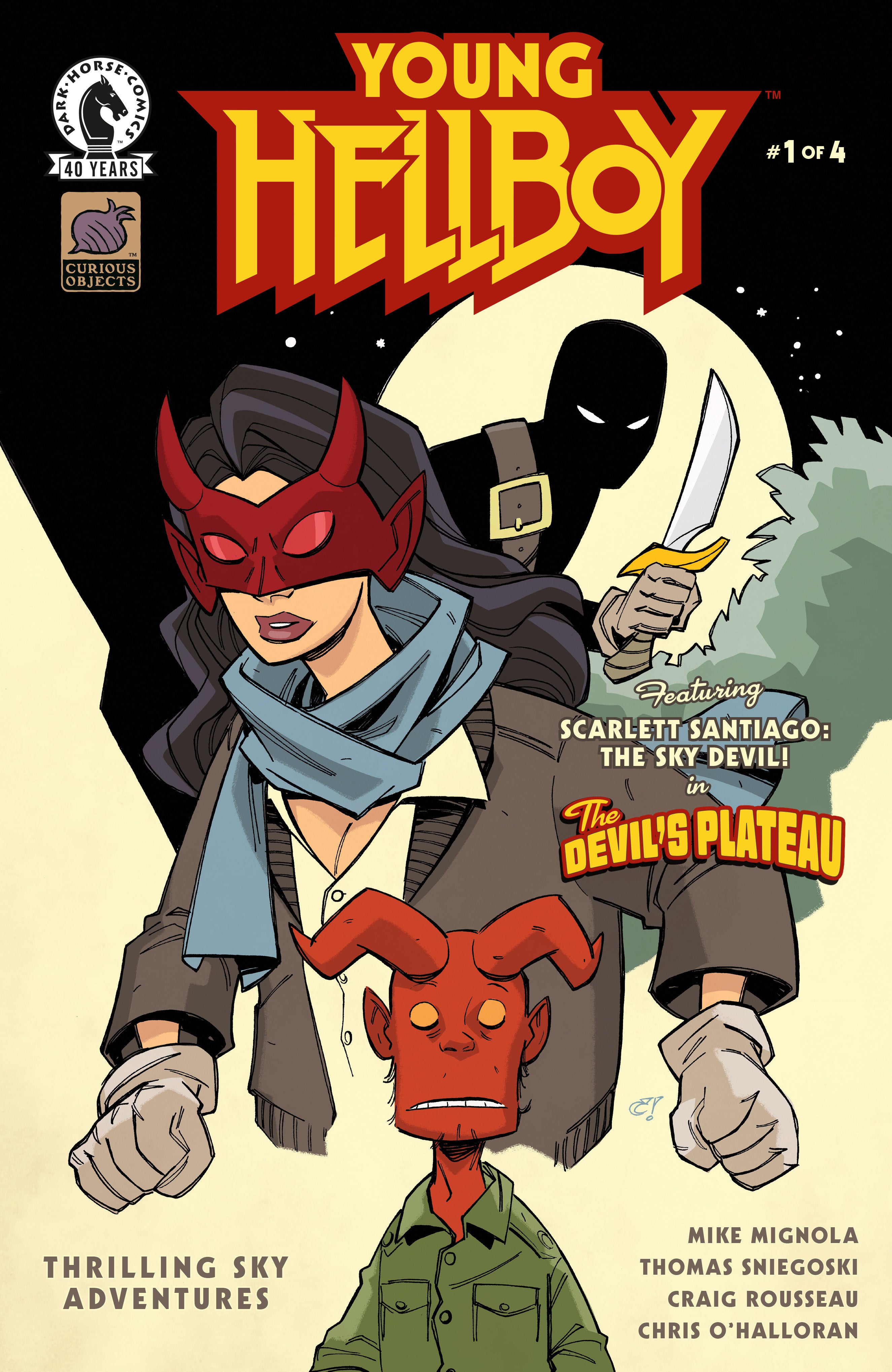 Young Hellboy: Thrilling Sky Adventures #1 (Cover A) (Craig Rousseau) | L.A. Mood Comics and Games
