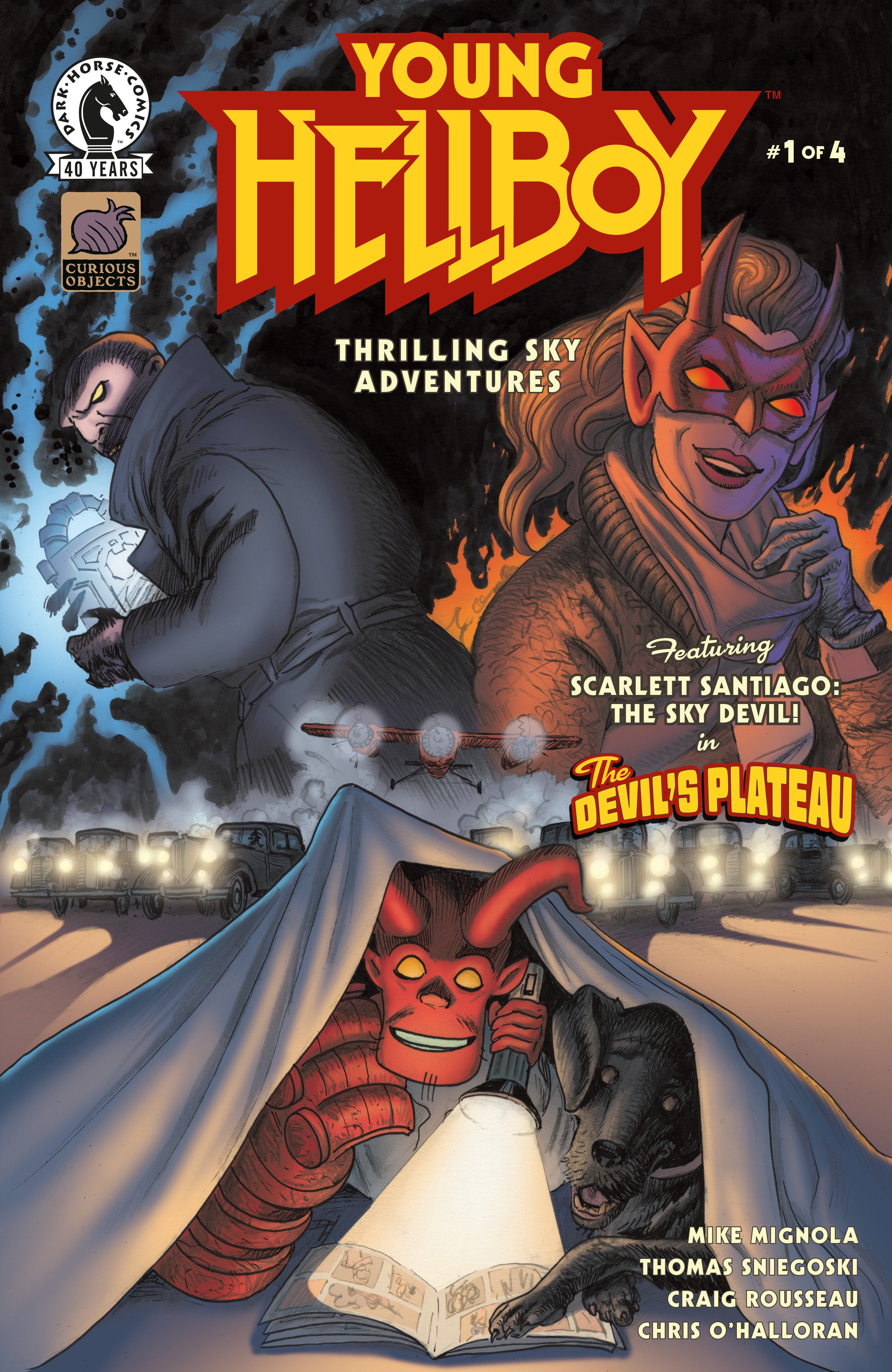 Young Hellboy: Thrilling Sky Adventures #1 (Cover B) (David Hitchcock) | L.A. Mood Comics and Games